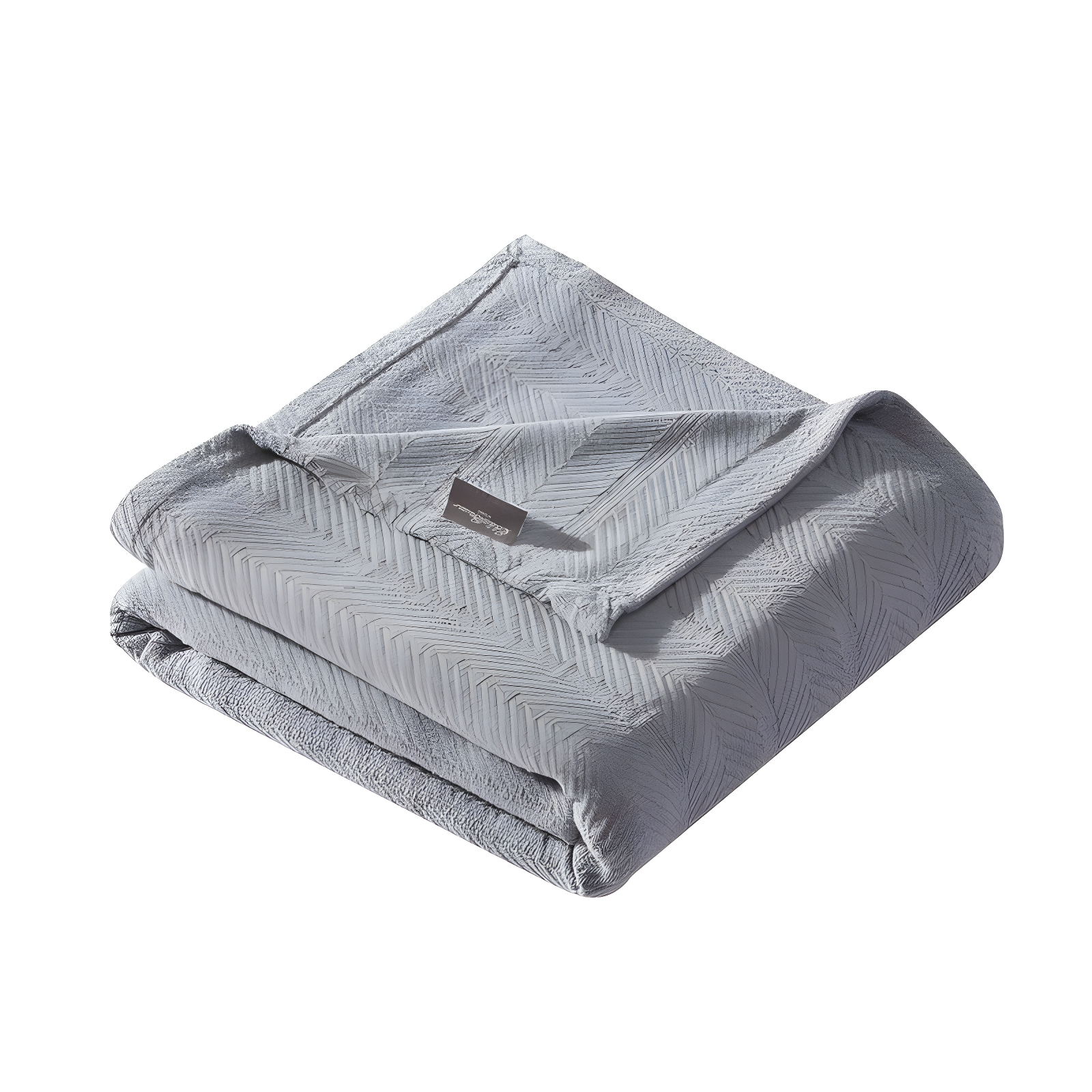 Eddie Bauer Herringbone Cotton Reversible Blanket