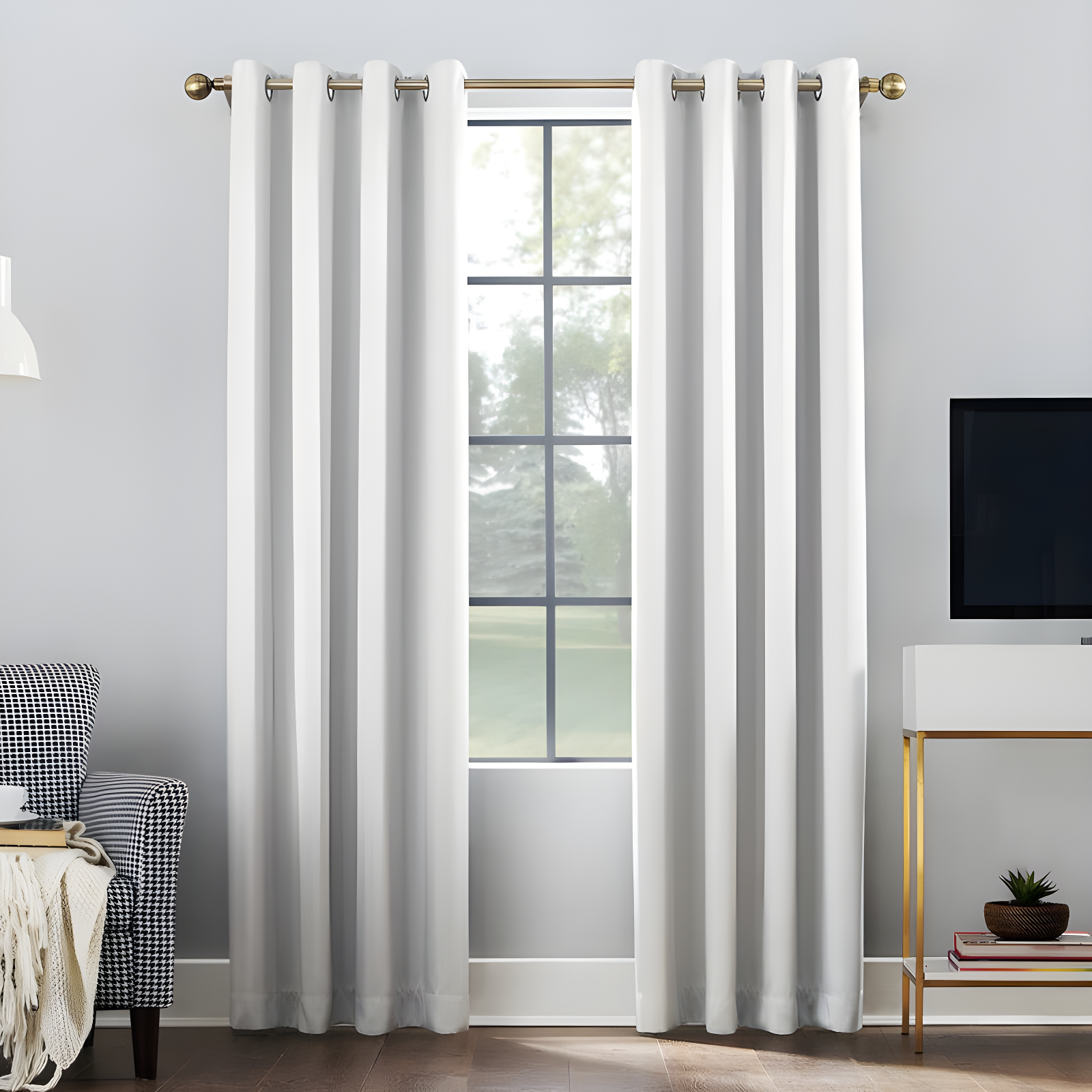 Sun Zero Oslo Theater Grade Extreme 100% Blackout Grommet Curtain Panel