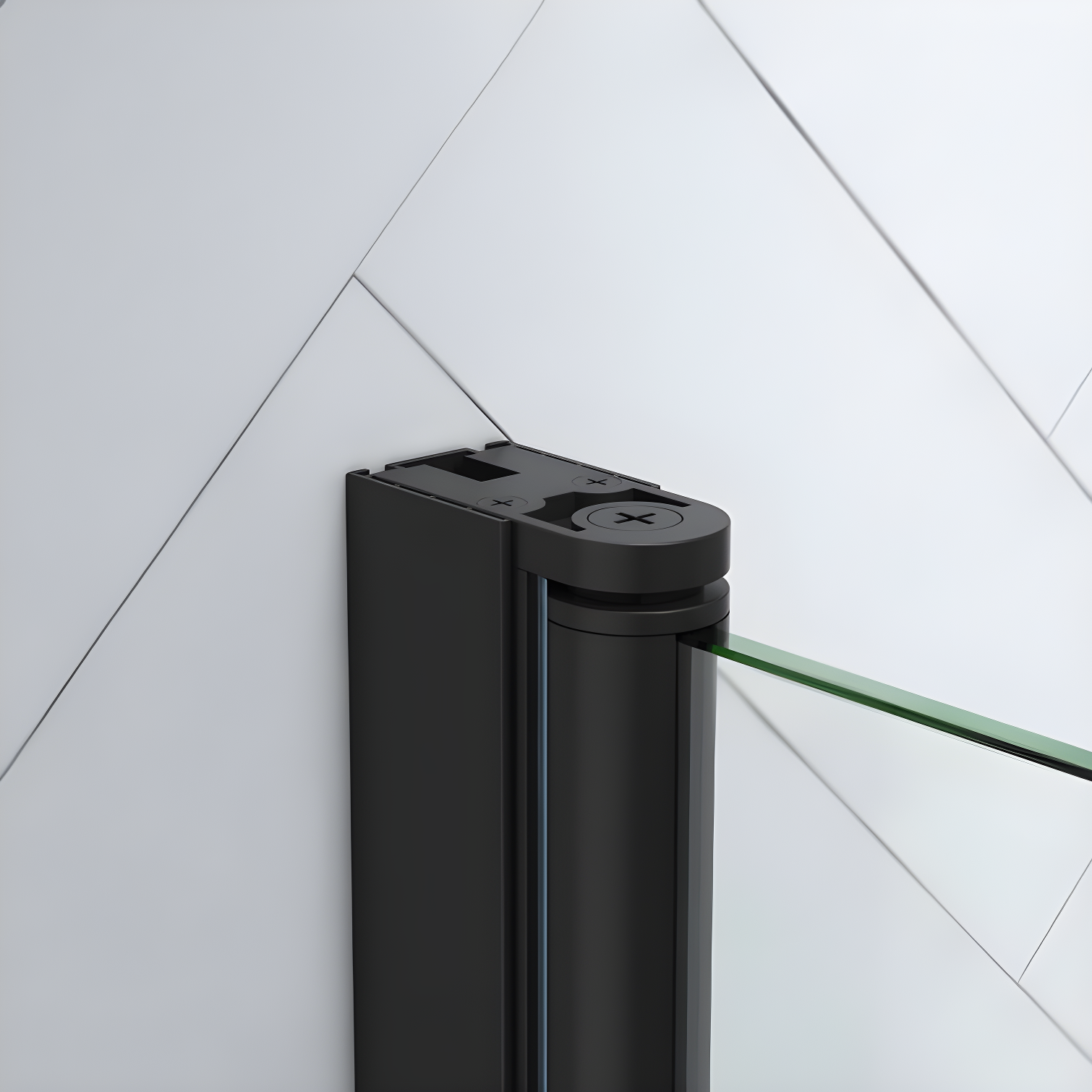 Endless Pasadena 59" W x 72" H Buttress Alcove Shower Kit, Door, Panel