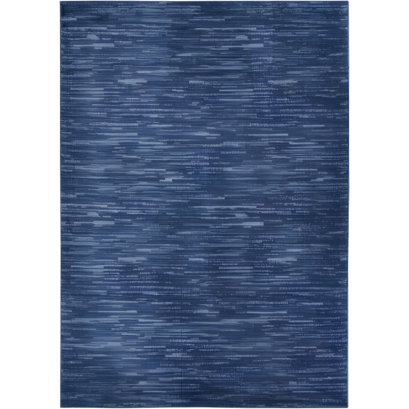 Nourison Nourison Essentials NRE01 Indoor/outdoor Area Rug - Navy Blue 5' x 7'