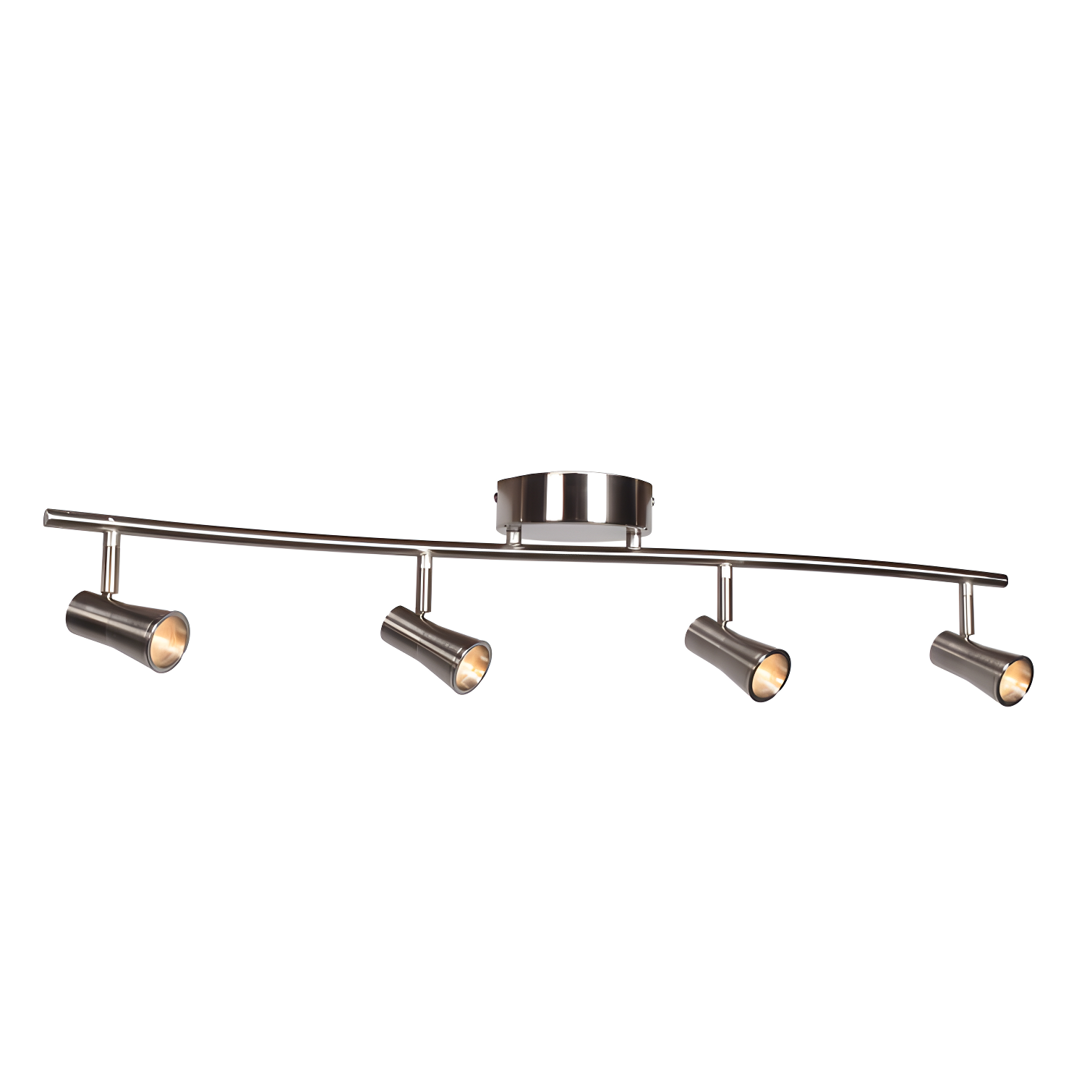 Sleek 33'' 4 -Light Fixed Track Track Kit with Dimmable and Adjustable Head