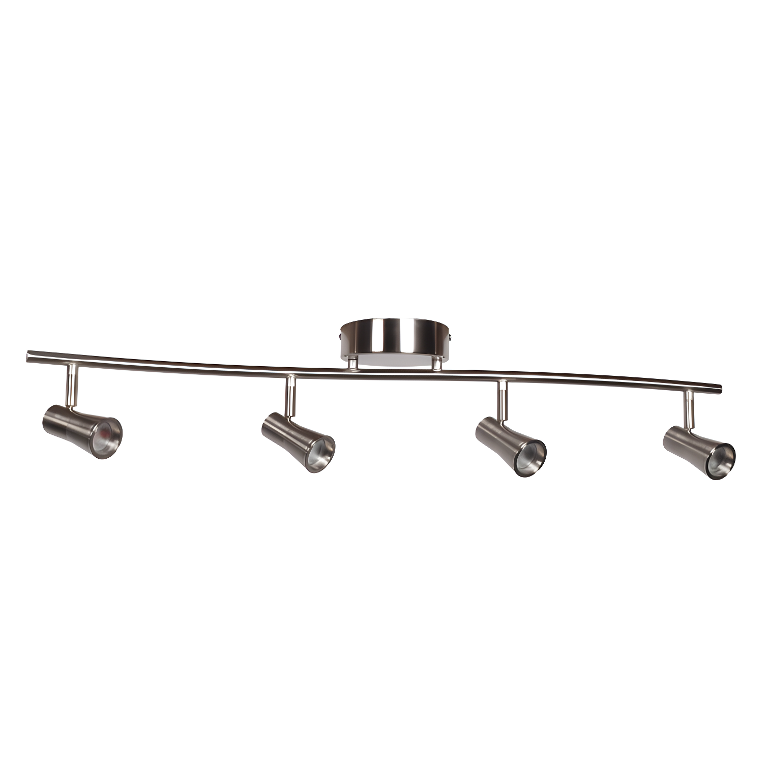 Sleek 33'' 4 -Light Fixed Track Track Kit with Dimmable and Adjustable Head