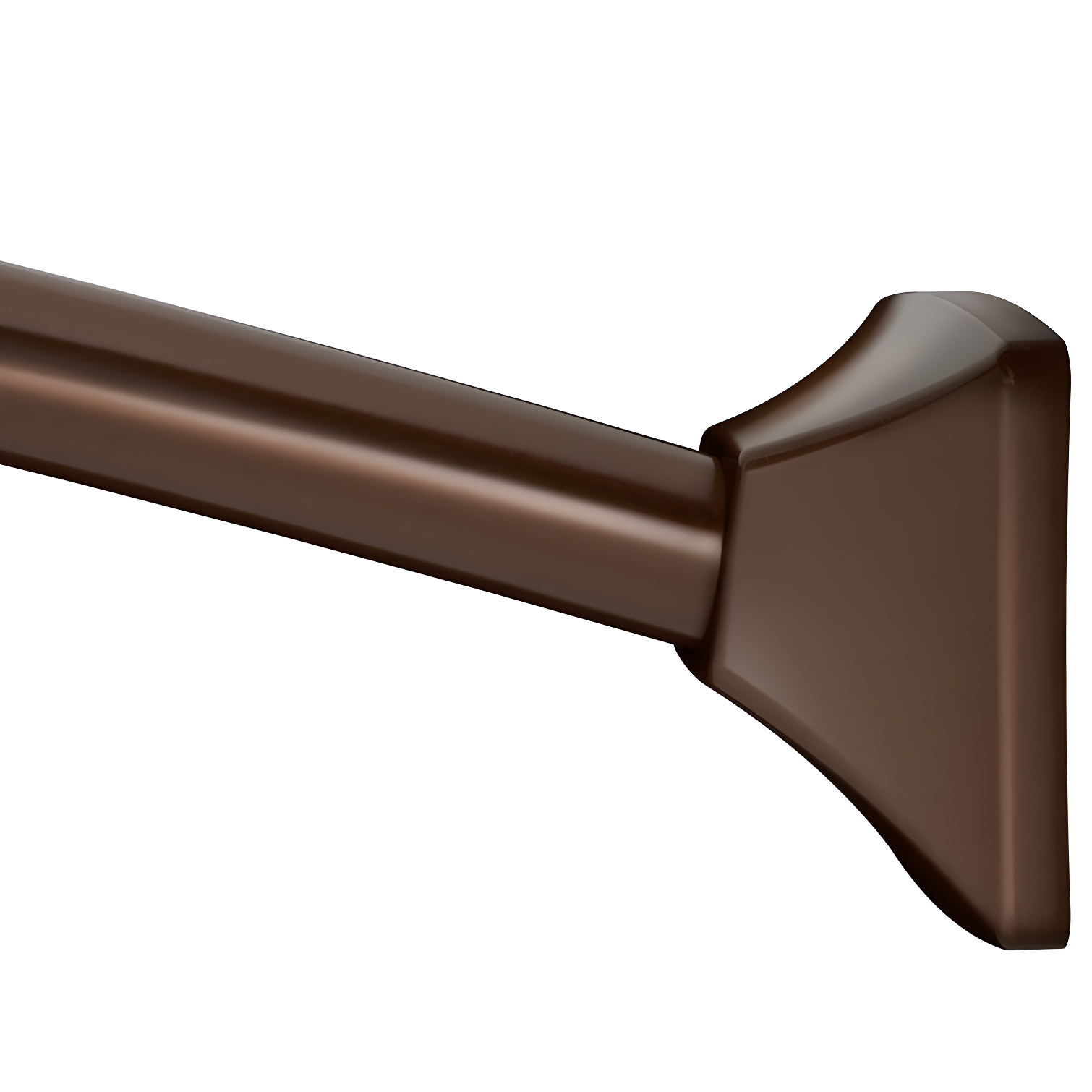 Moen 60-Inch to 72-Inch Permanent Mount Adjustable Curved Shower Rod