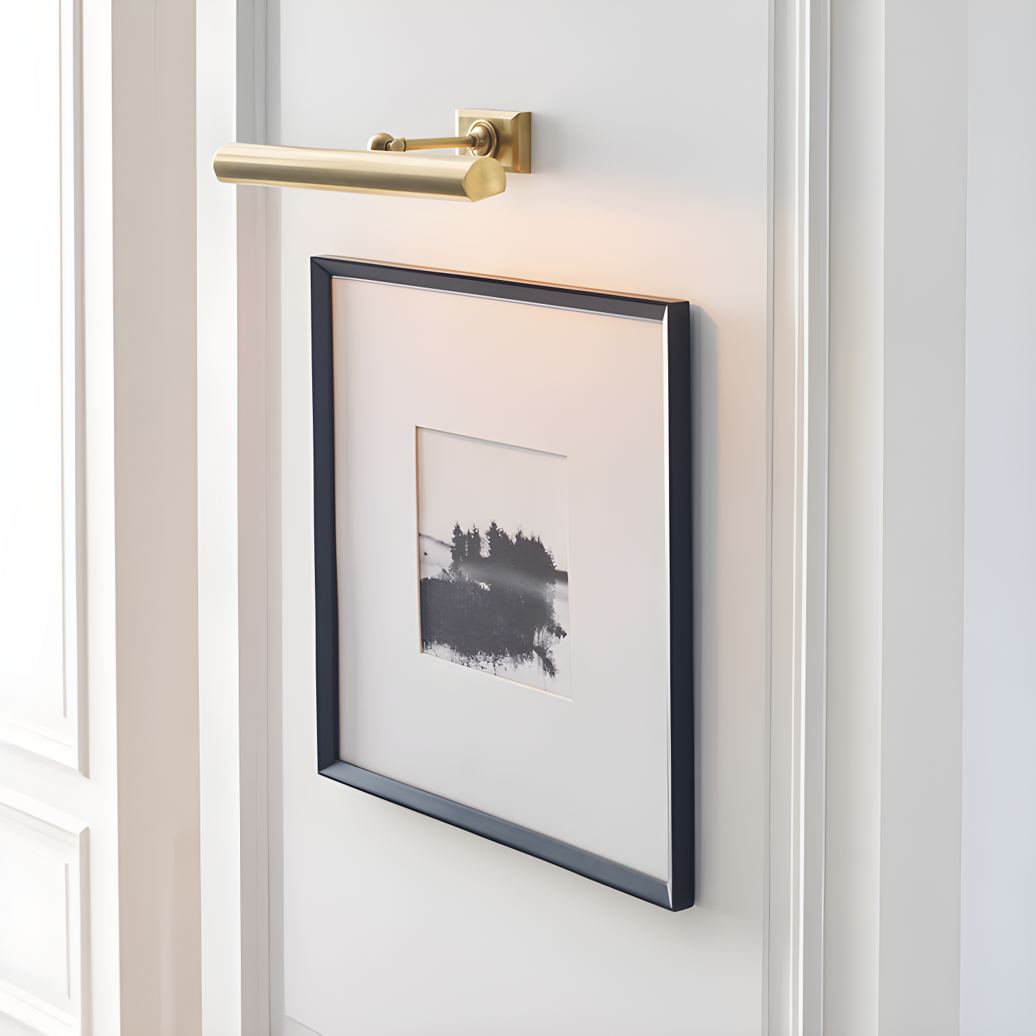 Bronze 18" Dimmable Electric Wall Picture Light