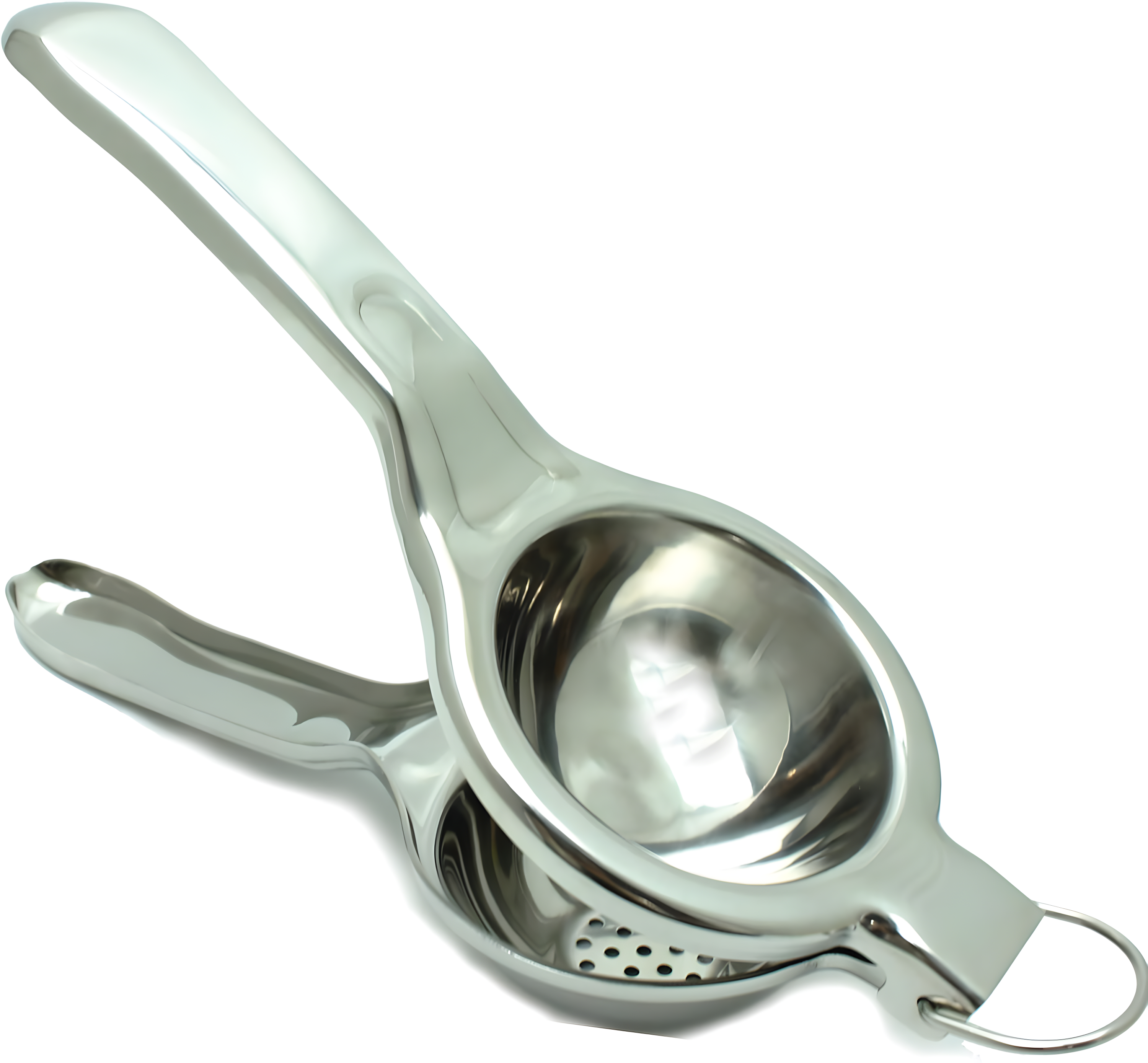 Ghojet professional super jumbo stainless steel lemon squeezer (ls0002) / citrus juicer, commercial grade / biggest hand juicer in its class