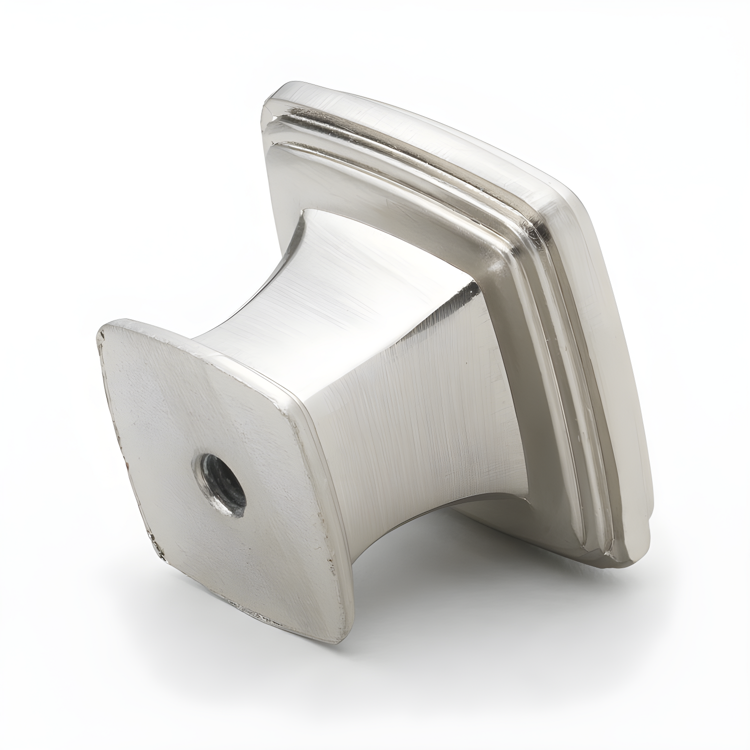 Deco 1 1/4" Length Square Knob