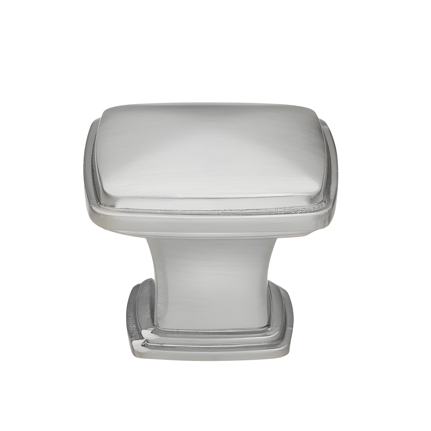 Deco 1 1/4" Length Square Knob