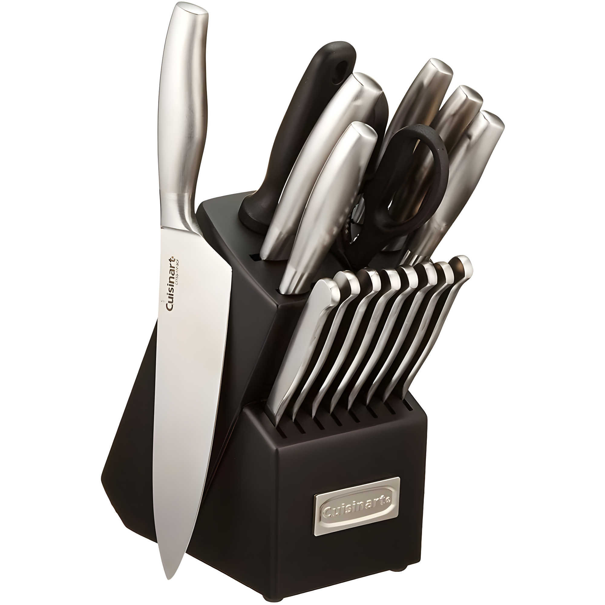 Cuisinart Artiste Collection Stainless Steel 17-Piece Knife Block Set