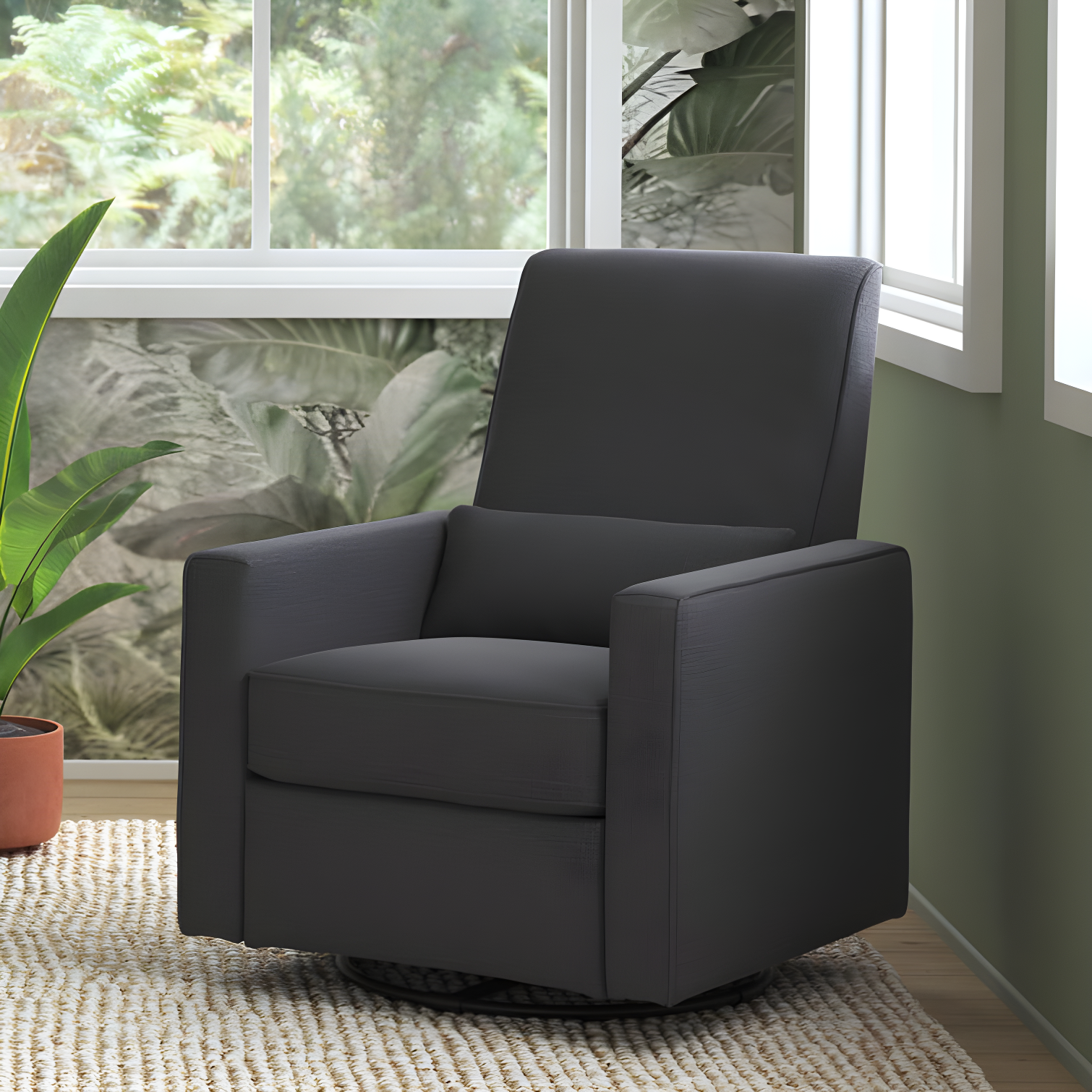 Piper Swivel Reclining Glider
