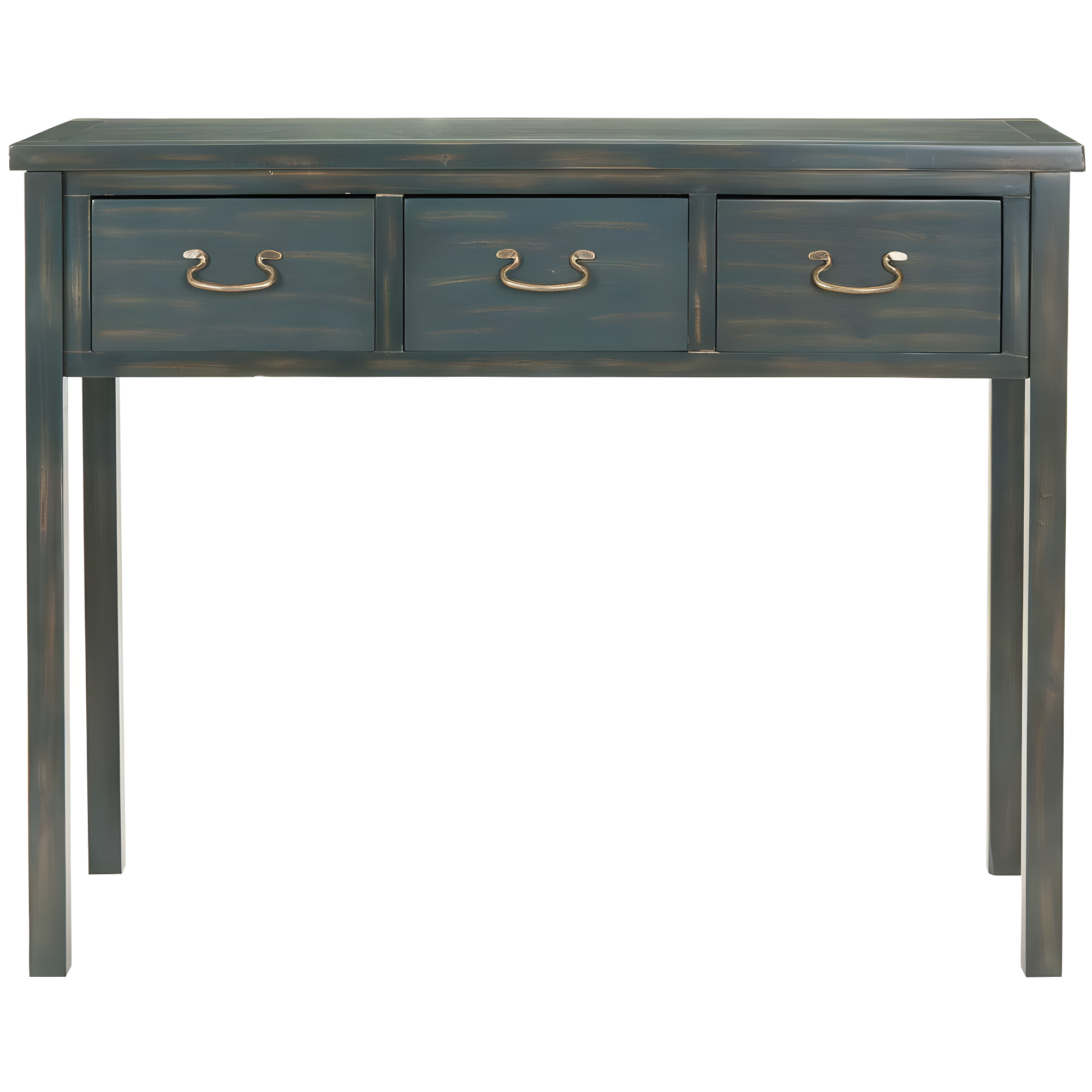 SAFAVIEH Cindy Console Table With Storage Drawers Dark Teal