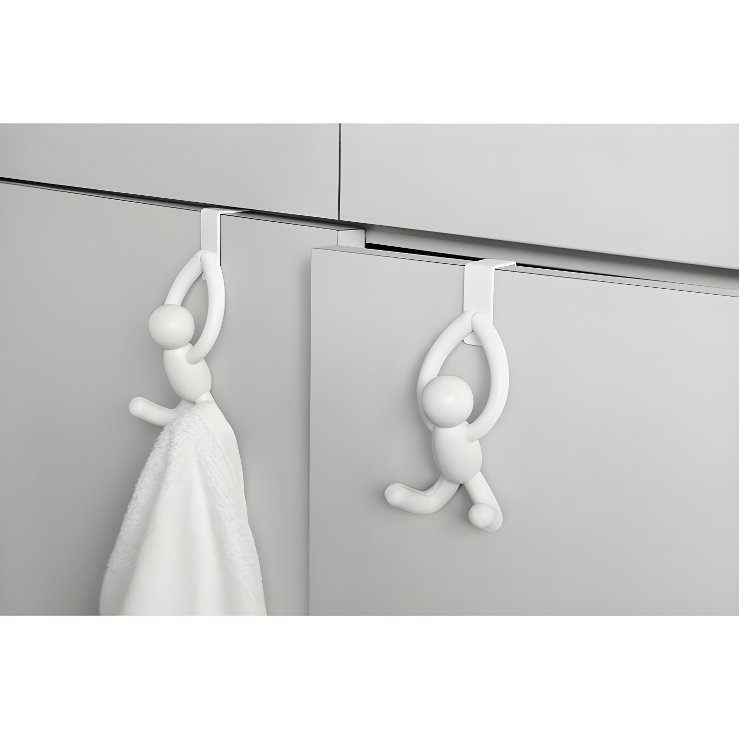 Umbra Buddy Plastic Over-the-Door Wall Hook (Set of 2)