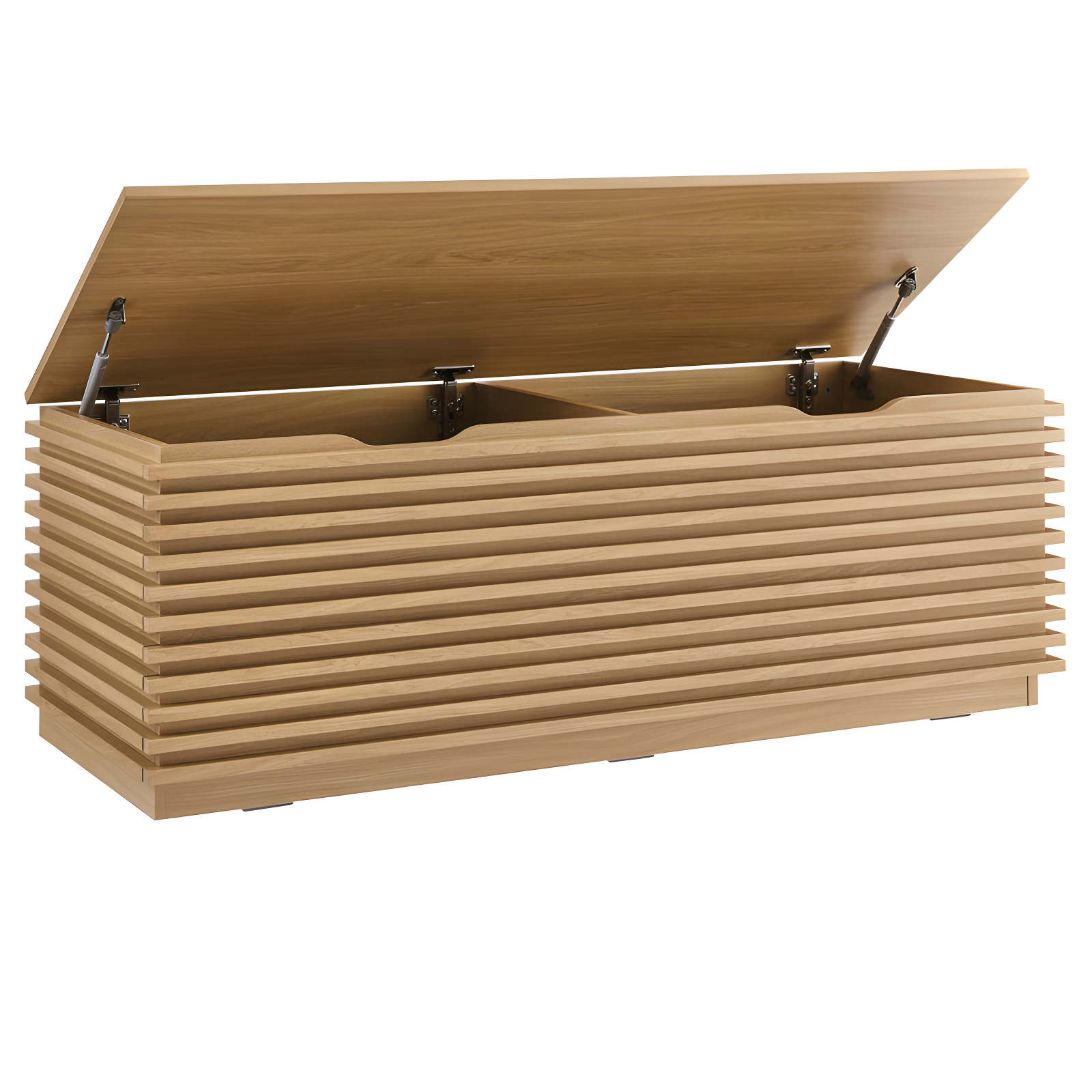 Modway Render 47" Wood Grain Storage Bench & Reviews | Wayfair