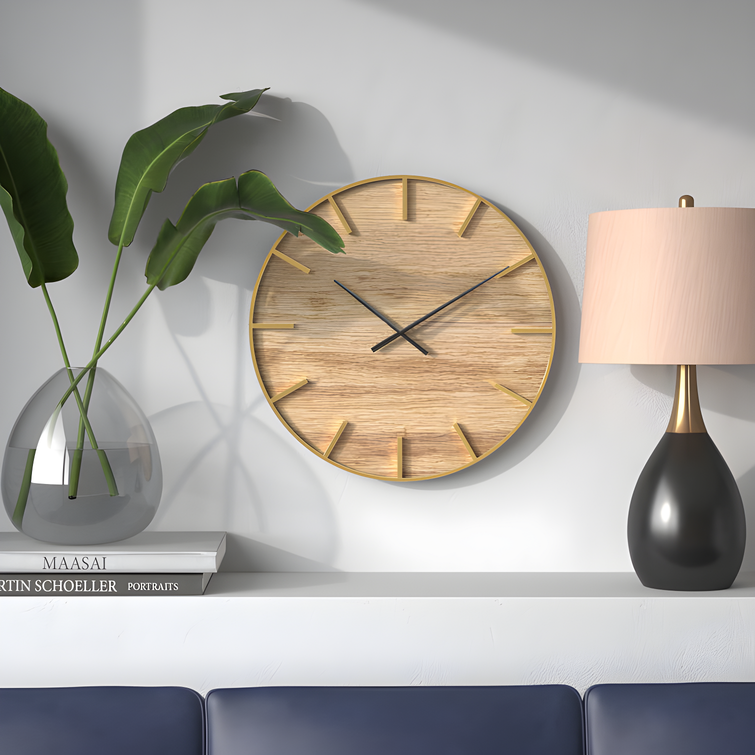 Mercury Row® Clintwood Metal Wall Clock