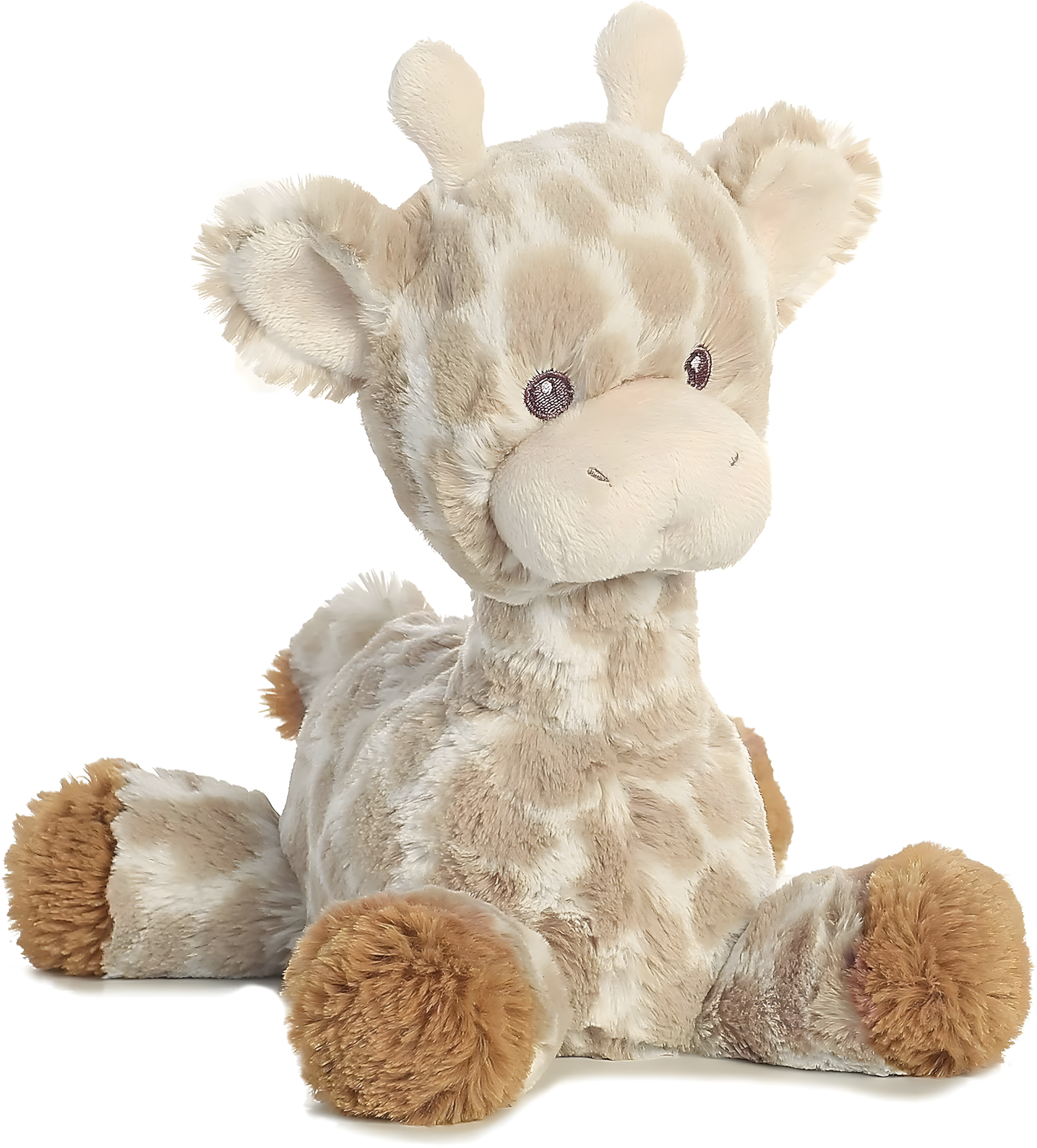 Ebba - 11" Loppy Giraffe Plush Toy Stuffed Animal Rattle