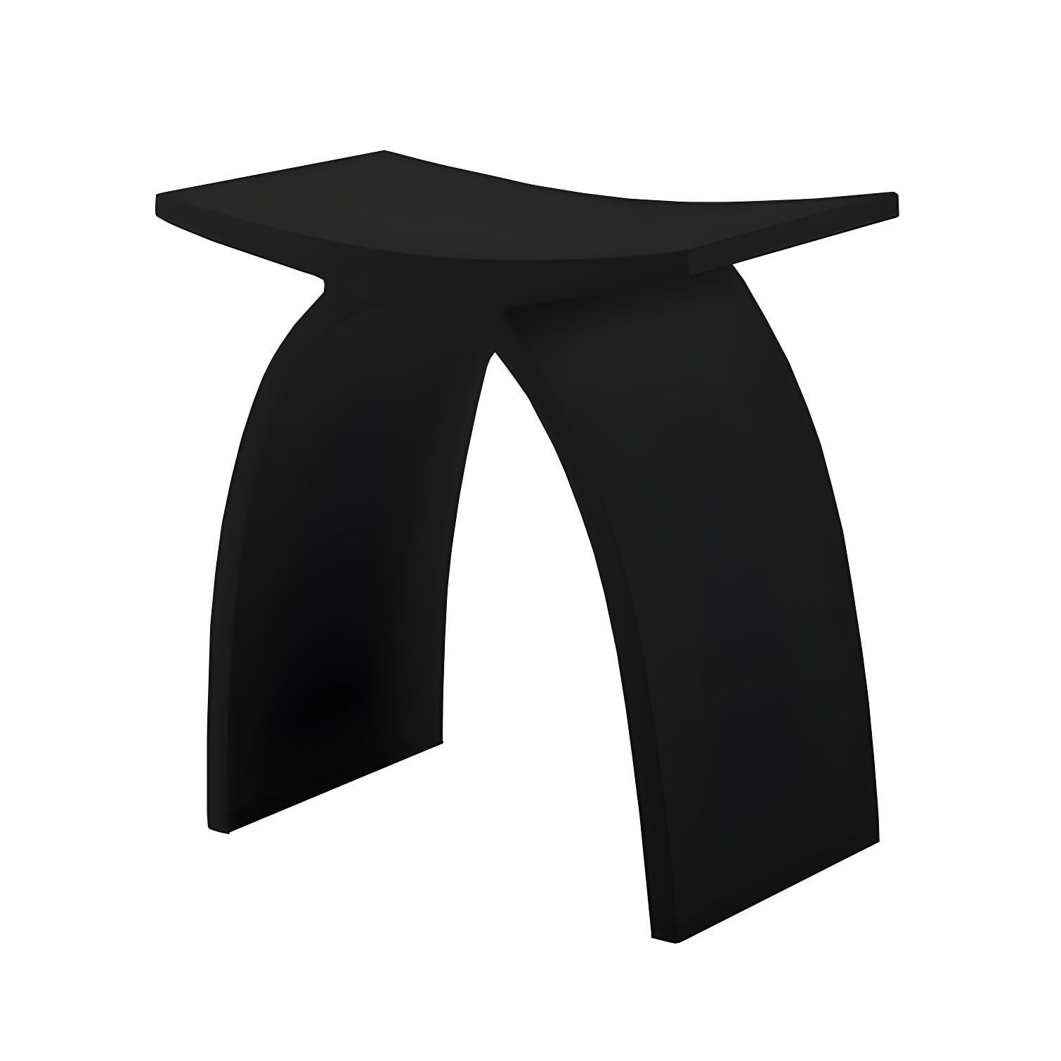 Ovale Solid Surface Accent Stool