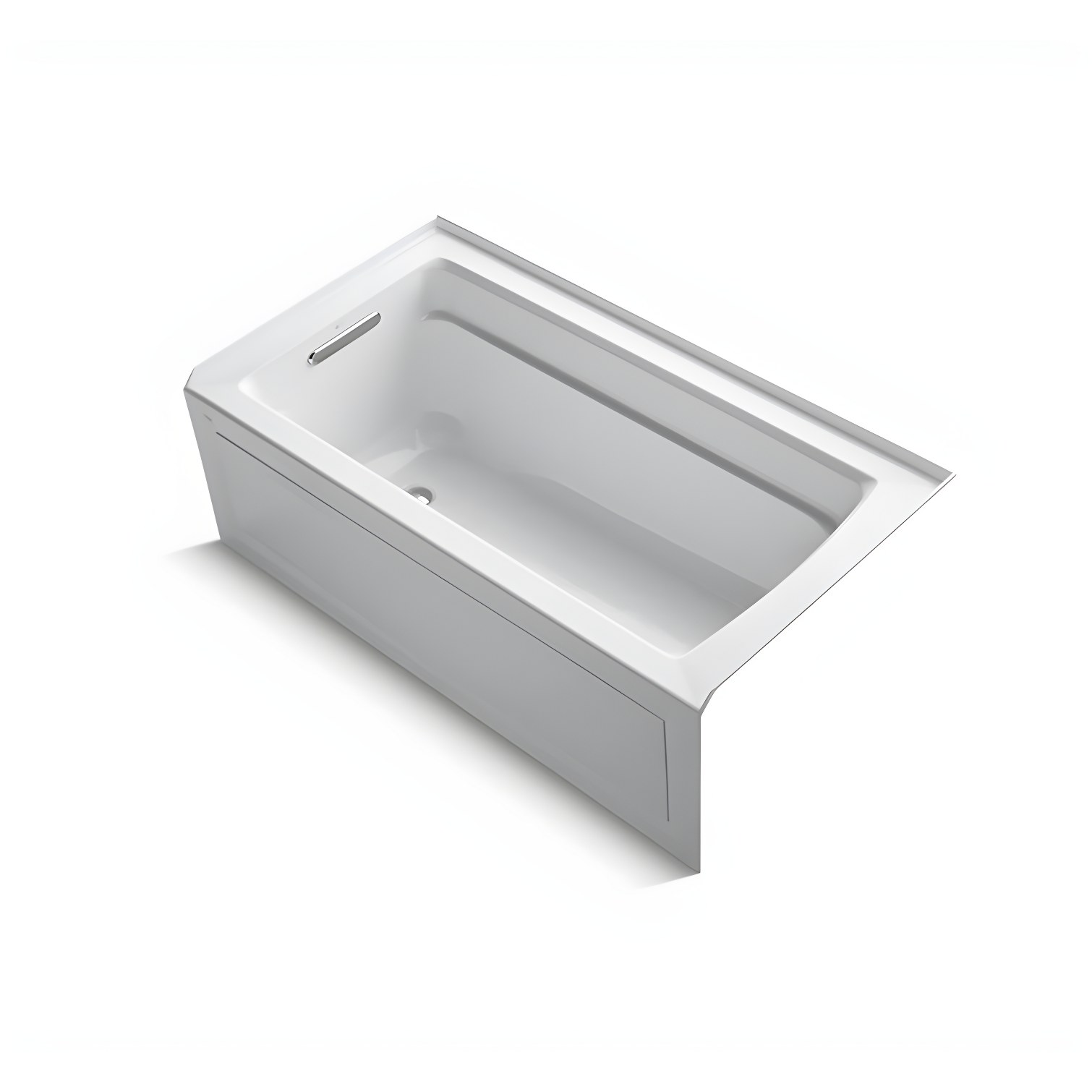 Archer® 60" x 32" Acrylic Alcove Soaking Bathtub with Comfort Depth