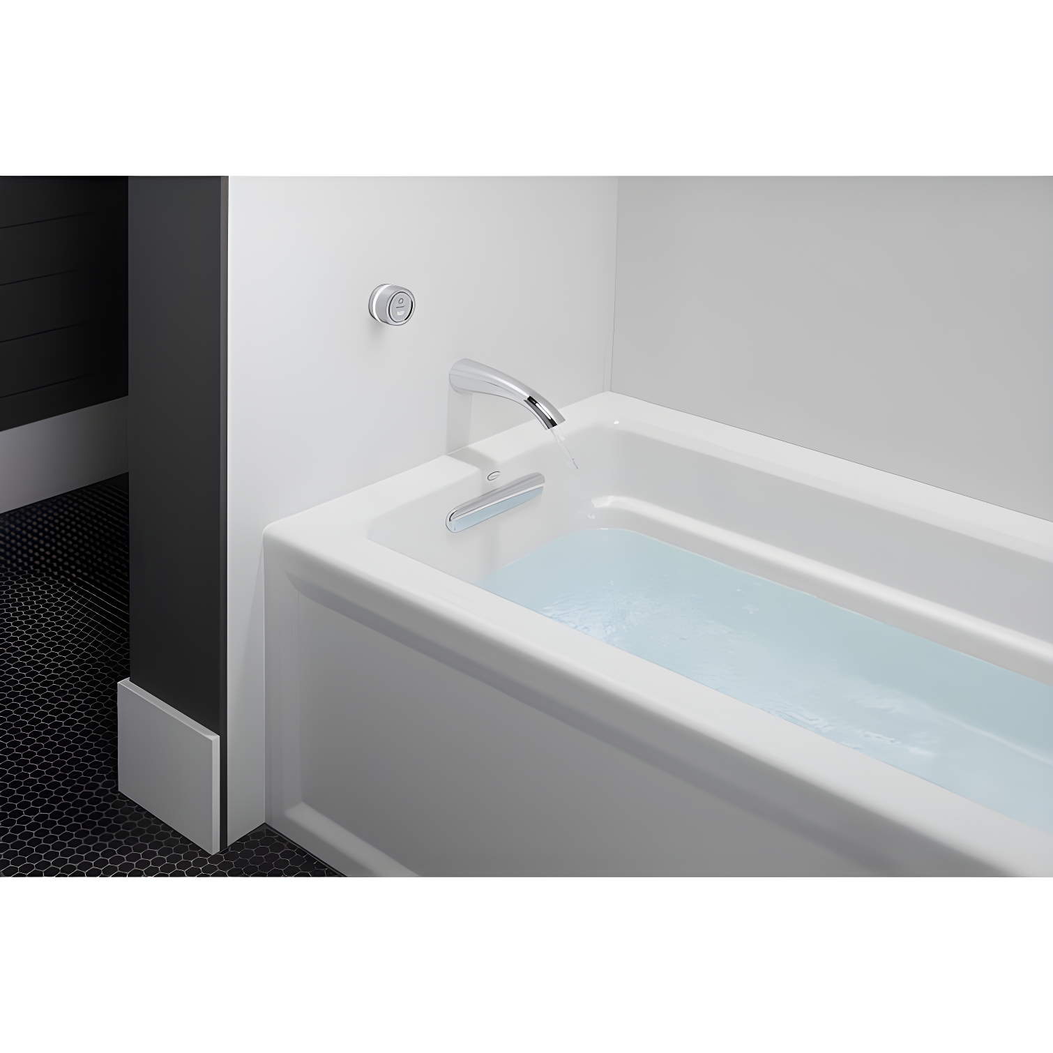 Archer® 60" x 32" Acrylic Alcove Soaking Bathtub with Comfort Depth