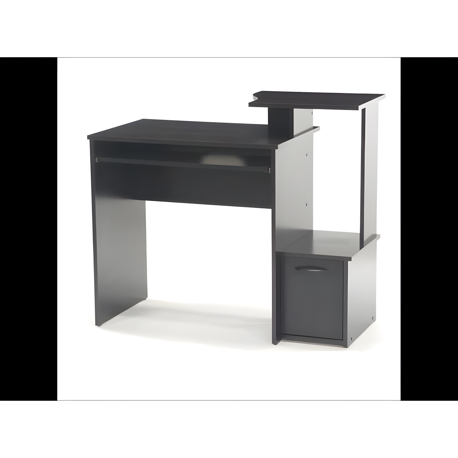 Sauder Computer Desk - Cinnamon Cherry: Slide-Out Tray, Home Office, Small Profile, Kids Room Use