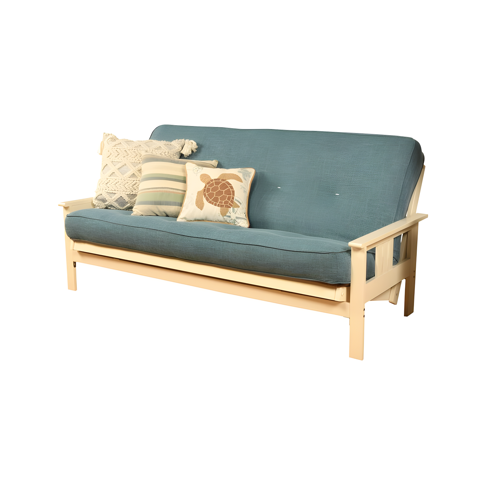 Aviva 7" Cotton and Foam Full Size Futon Mattress, Frame Not Included