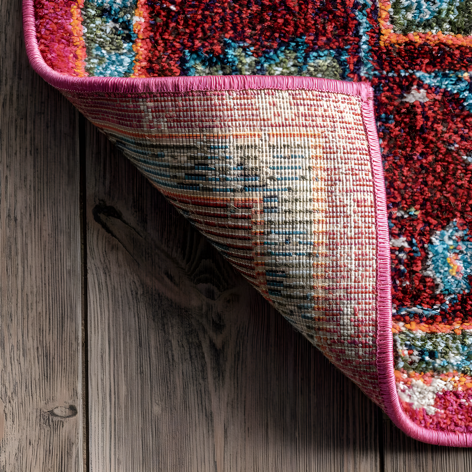 nuLOOM 12'x15' Vintage Corbett Area Rug: Bohemian Medallion, Multicolor, Low Pile, Machine Made, Indoor Use
