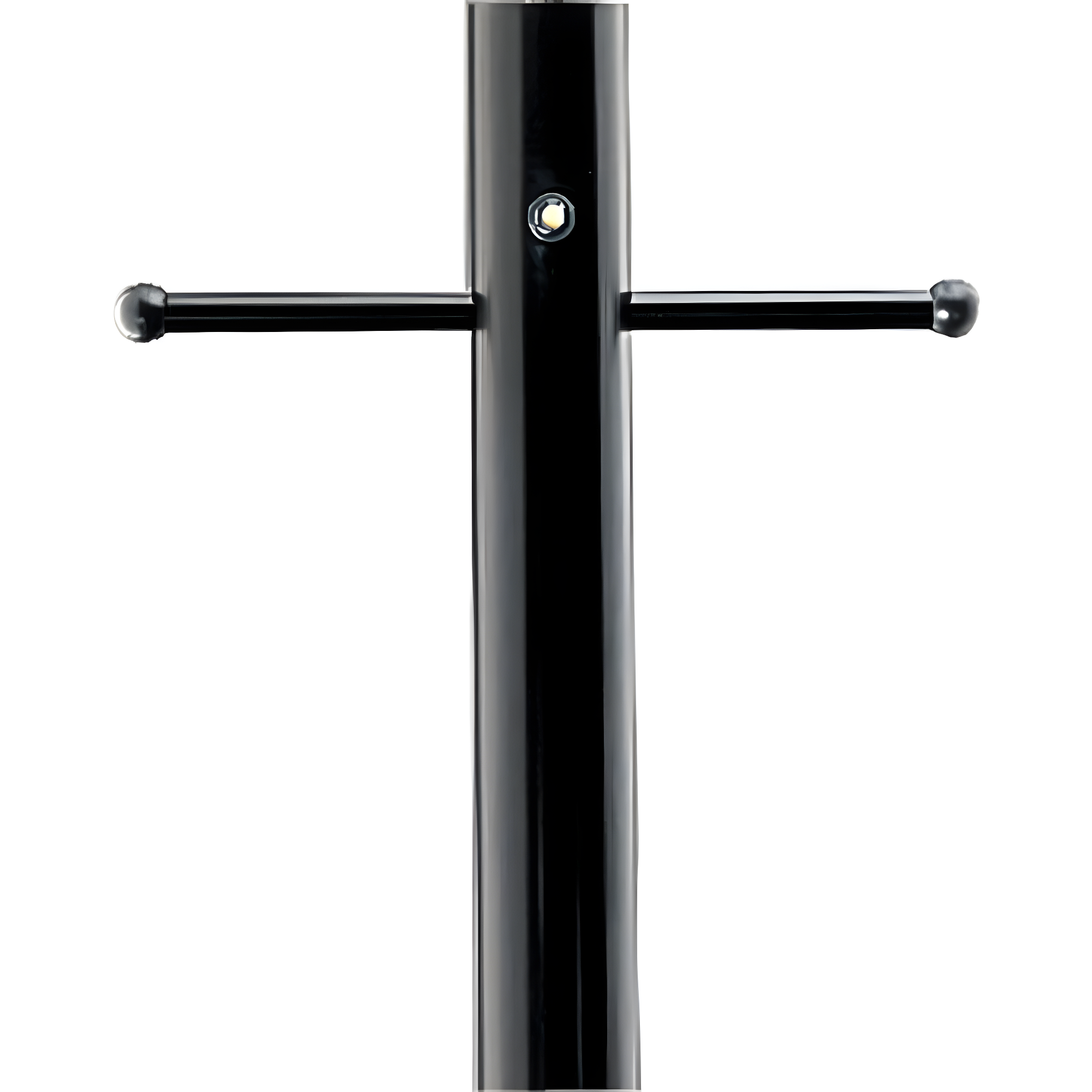 Progress Lighting P5391pc 7 Foot Aluminum Outdoor Light Post - Black