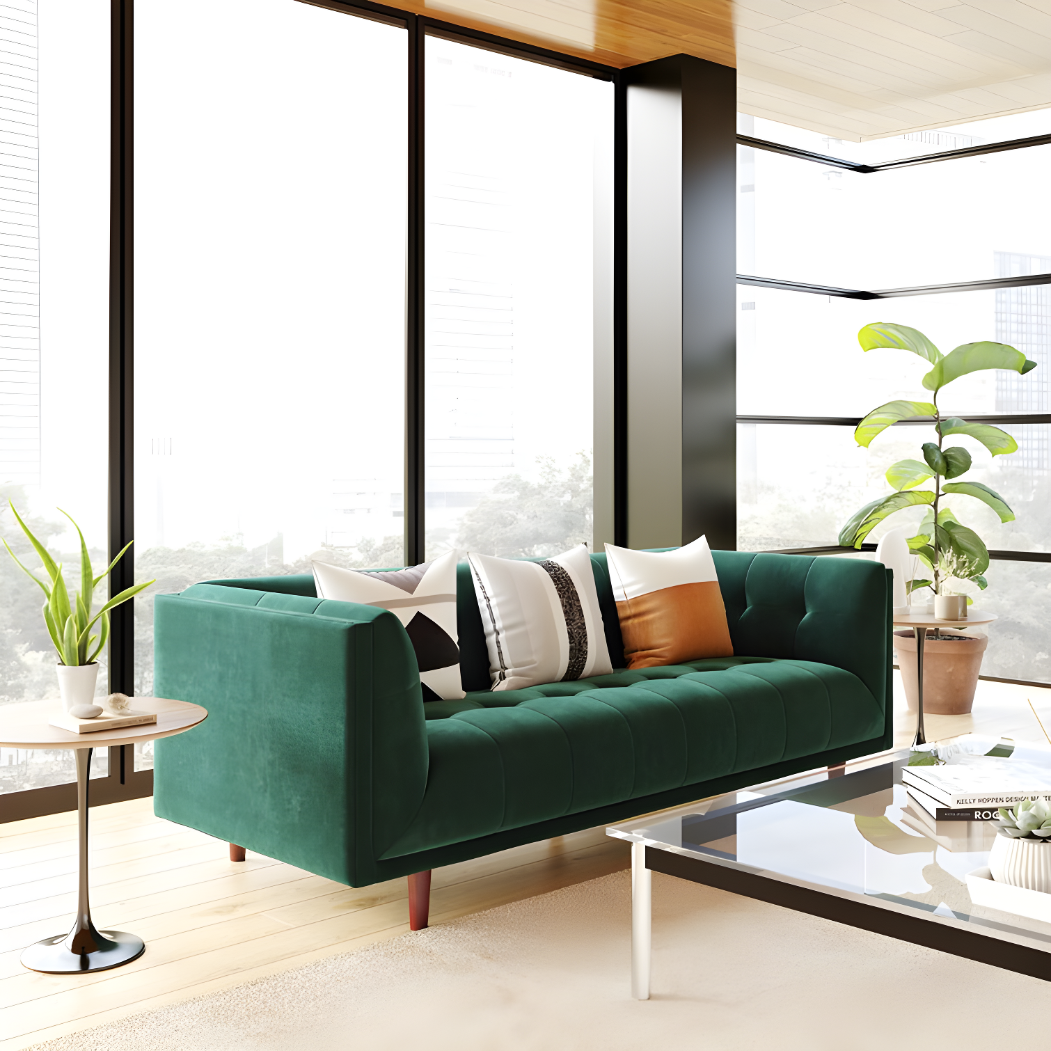 George 82'' Upholstered Sofa