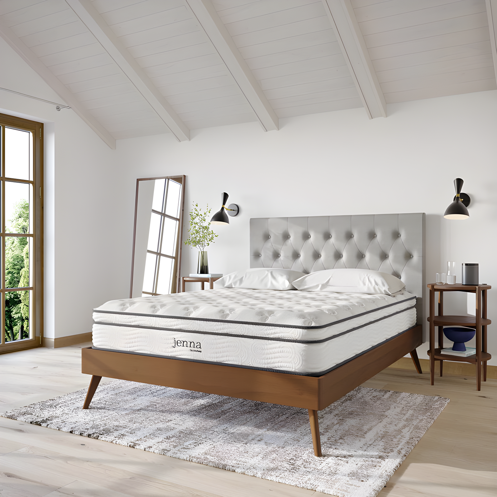 Modway Modway Jenna Innerspring and Foam Mattress