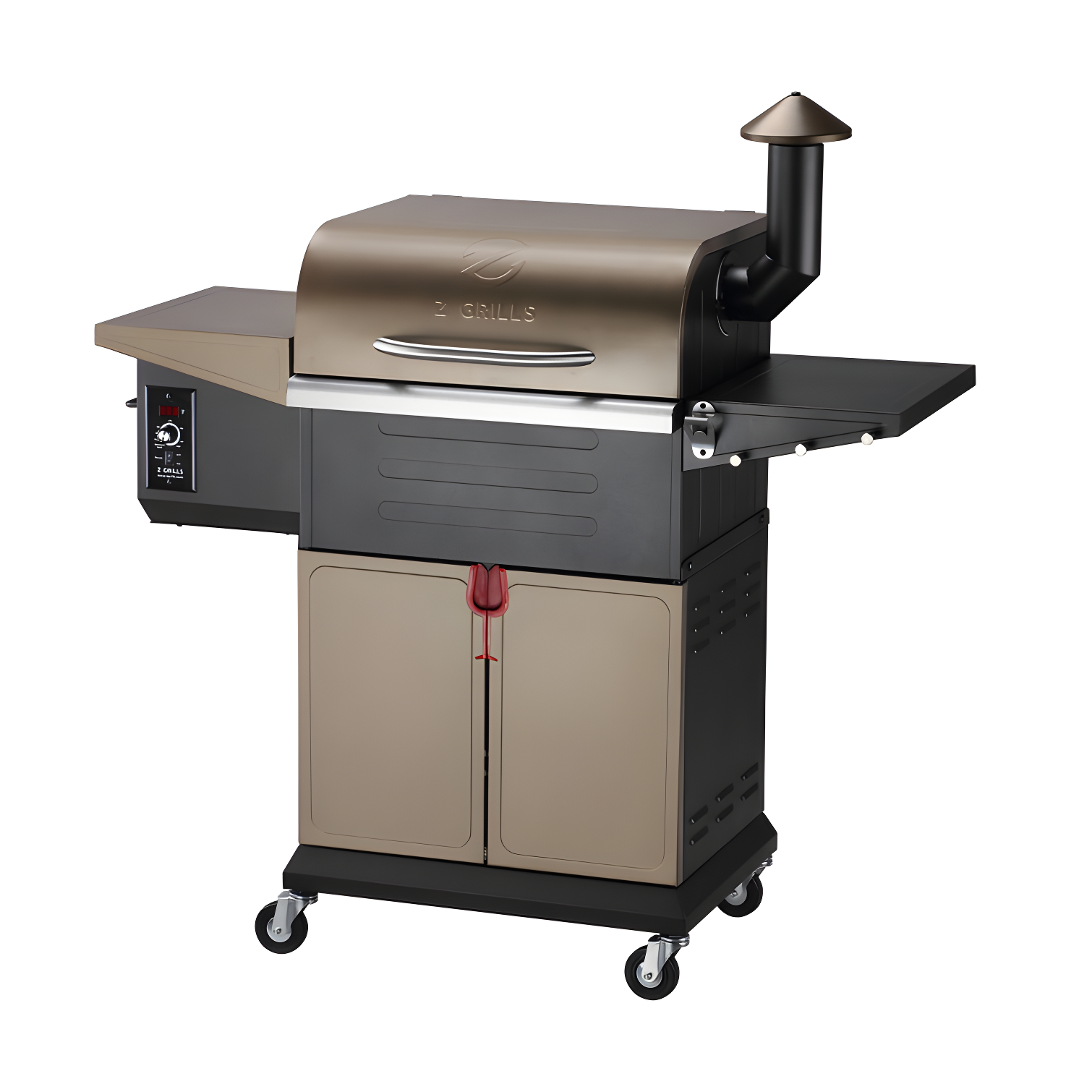 Z GRILLS Upgraded Wood Pellet Grill with PID Controller, 8-in-1, 572 sq in Cooking Area