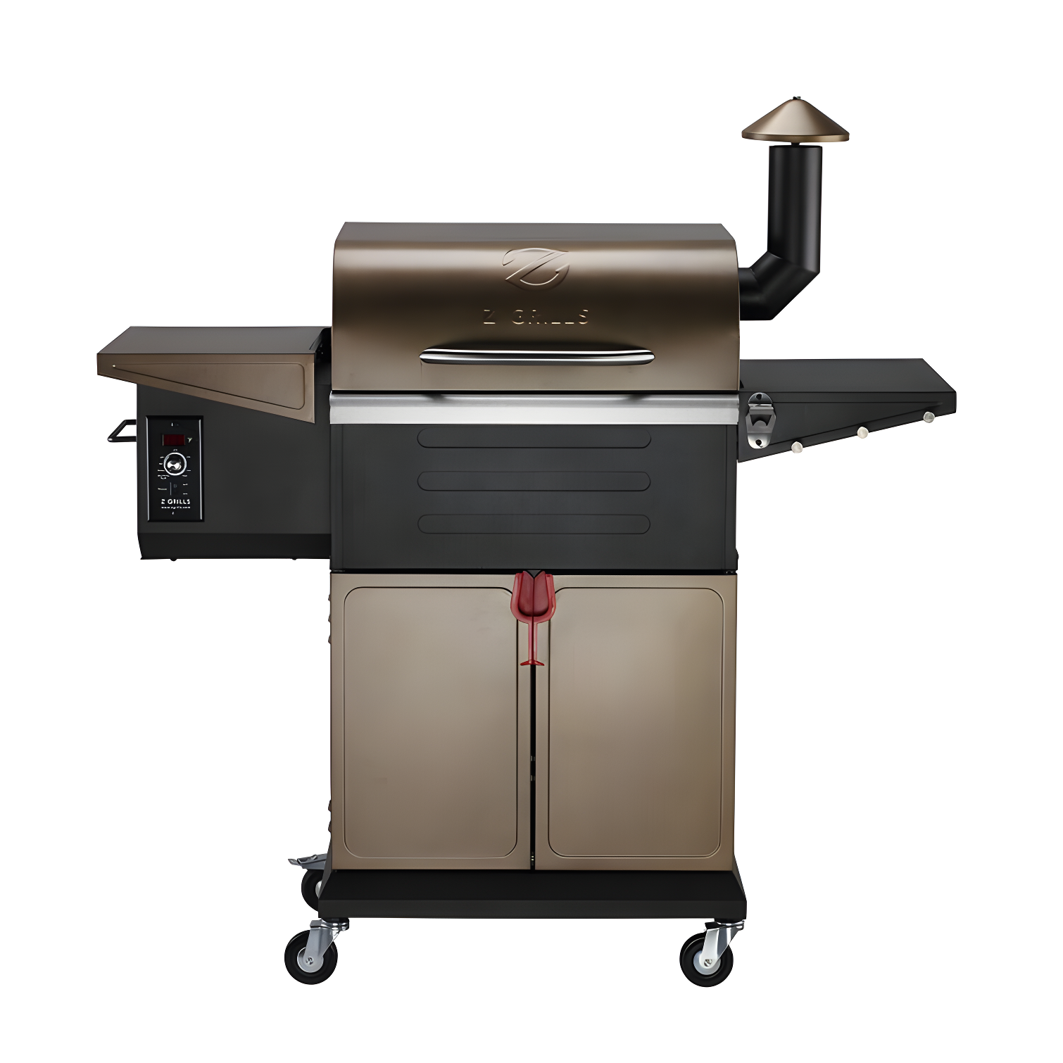 Z GRILLS Upgraded Wood Pellet Grill with PID Controller, 8-in-1, 572 sq in Cooking Area