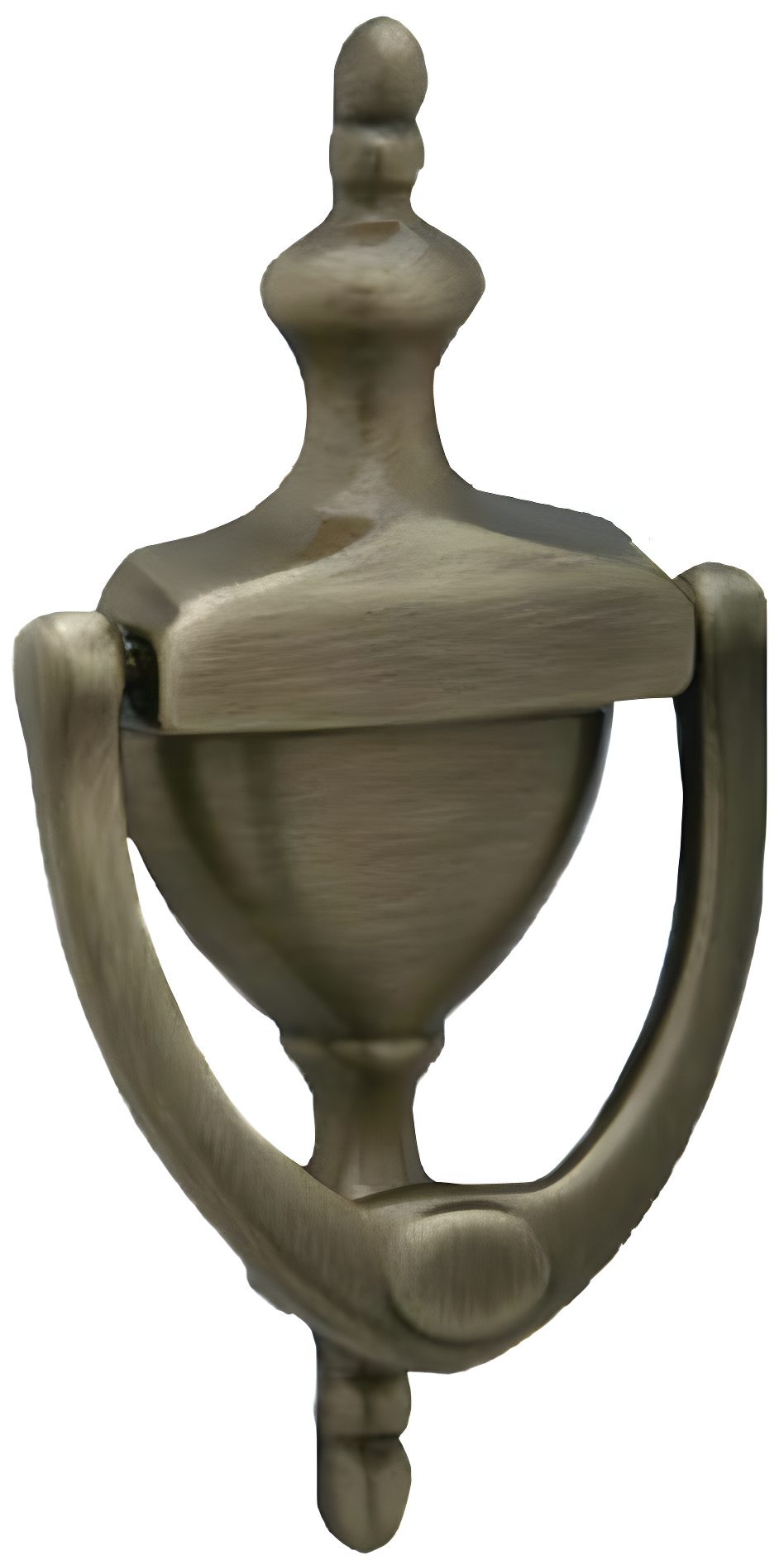 Antique Brass 5-15/16 Inch Traditional Door Knocker
