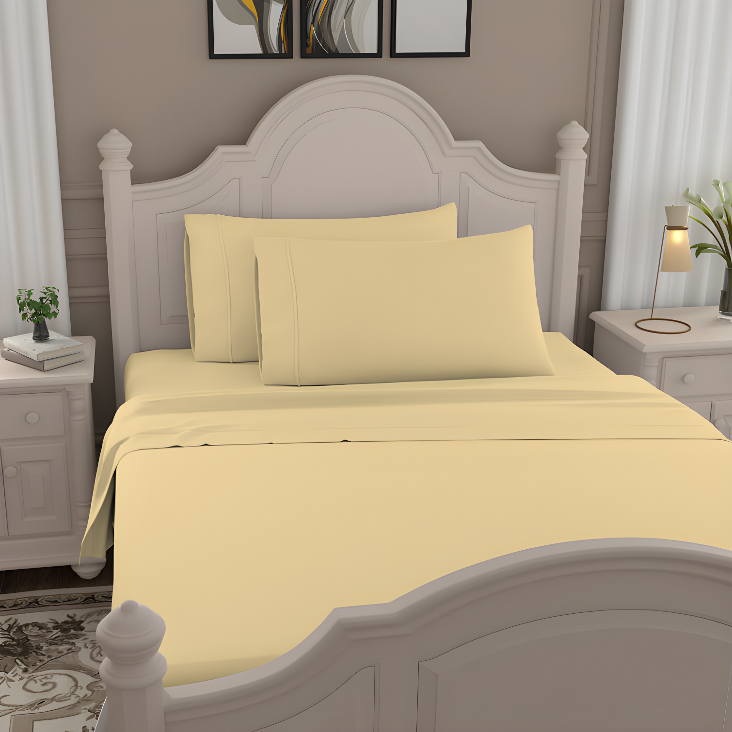 100% Cotton 400TC Cool & Crisp Sheet Set