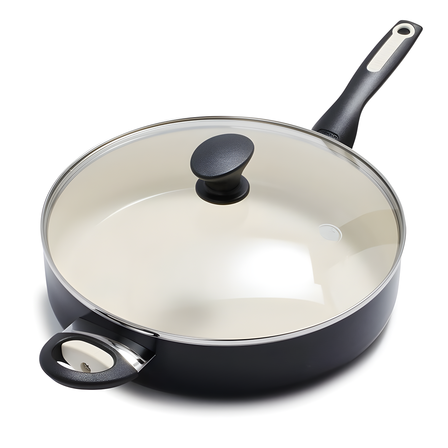 GreenPan Rio Healthy Ceramic Nonstick 5Qt Saute Pan with Lid