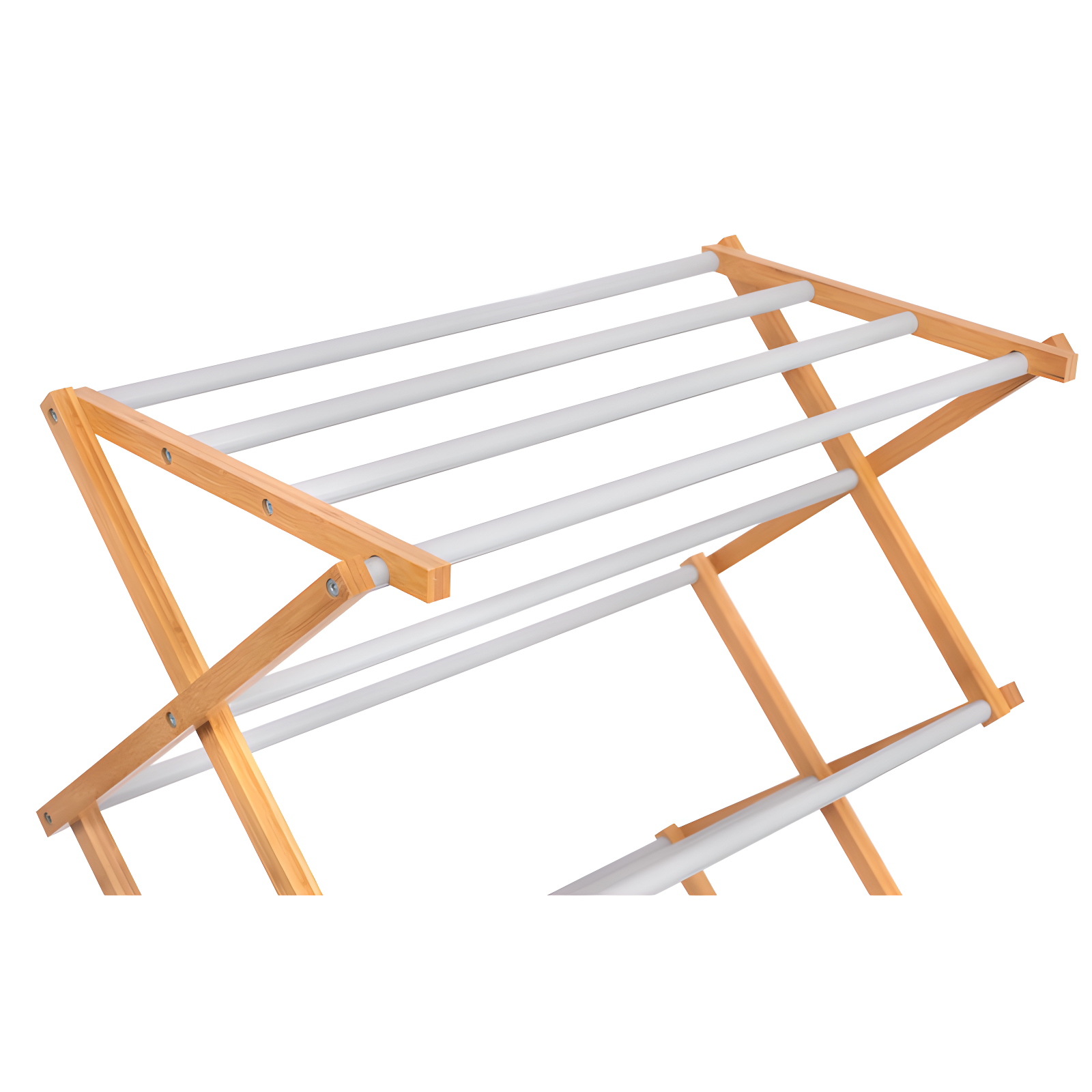Bamboo Foldable Accordion Drying Rack