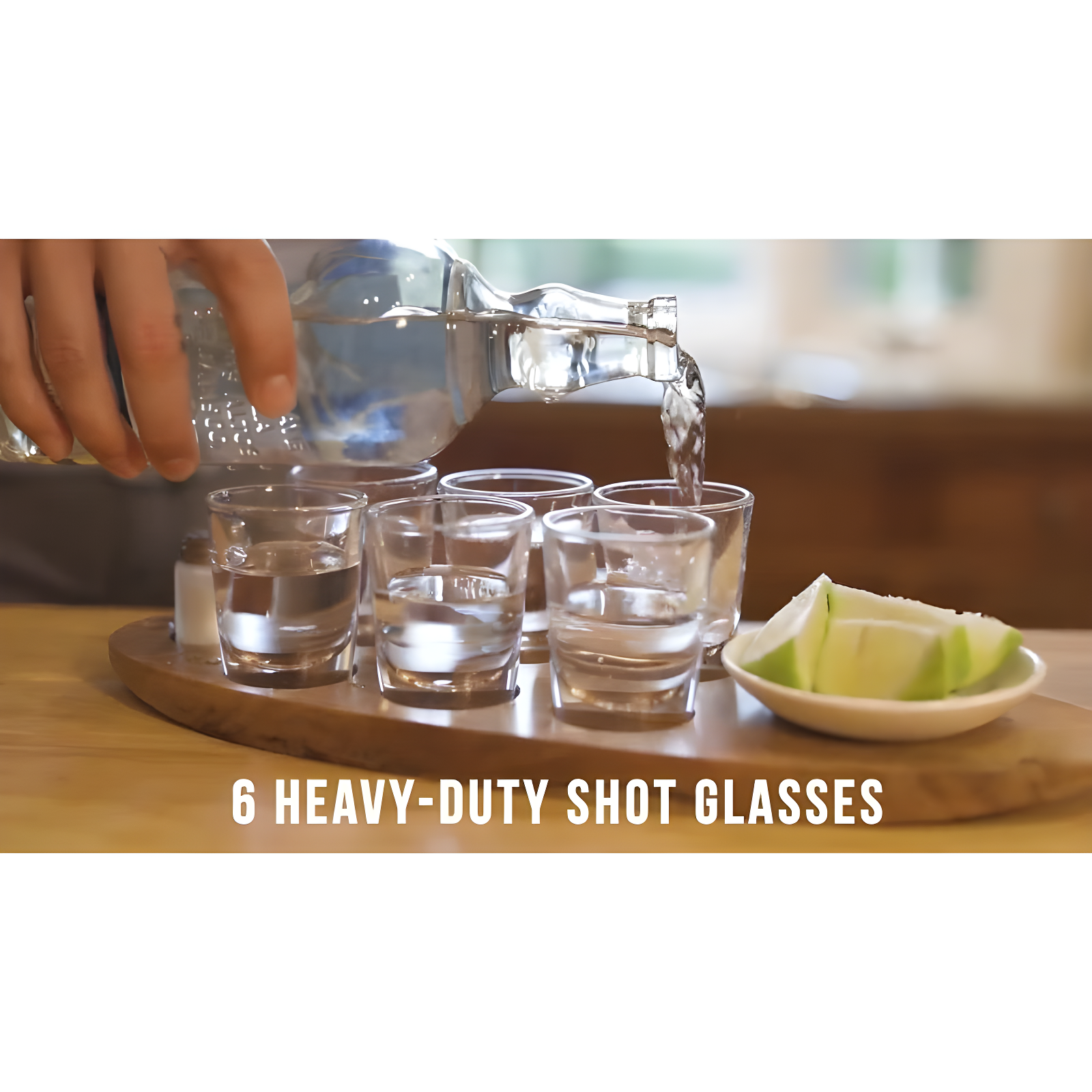9pc Cantinero Shot Glass Serving Set - Picnic Time