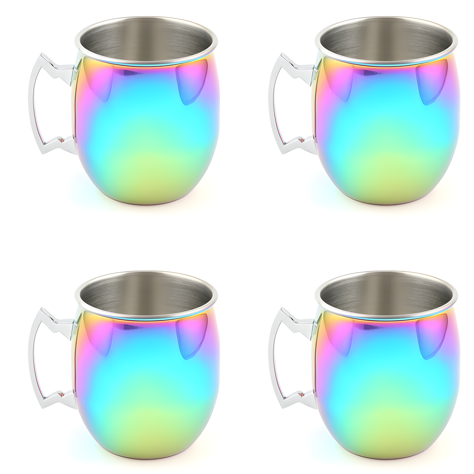 20 oz. Stainless Steel Moscow Mule Mug (Set of 4)