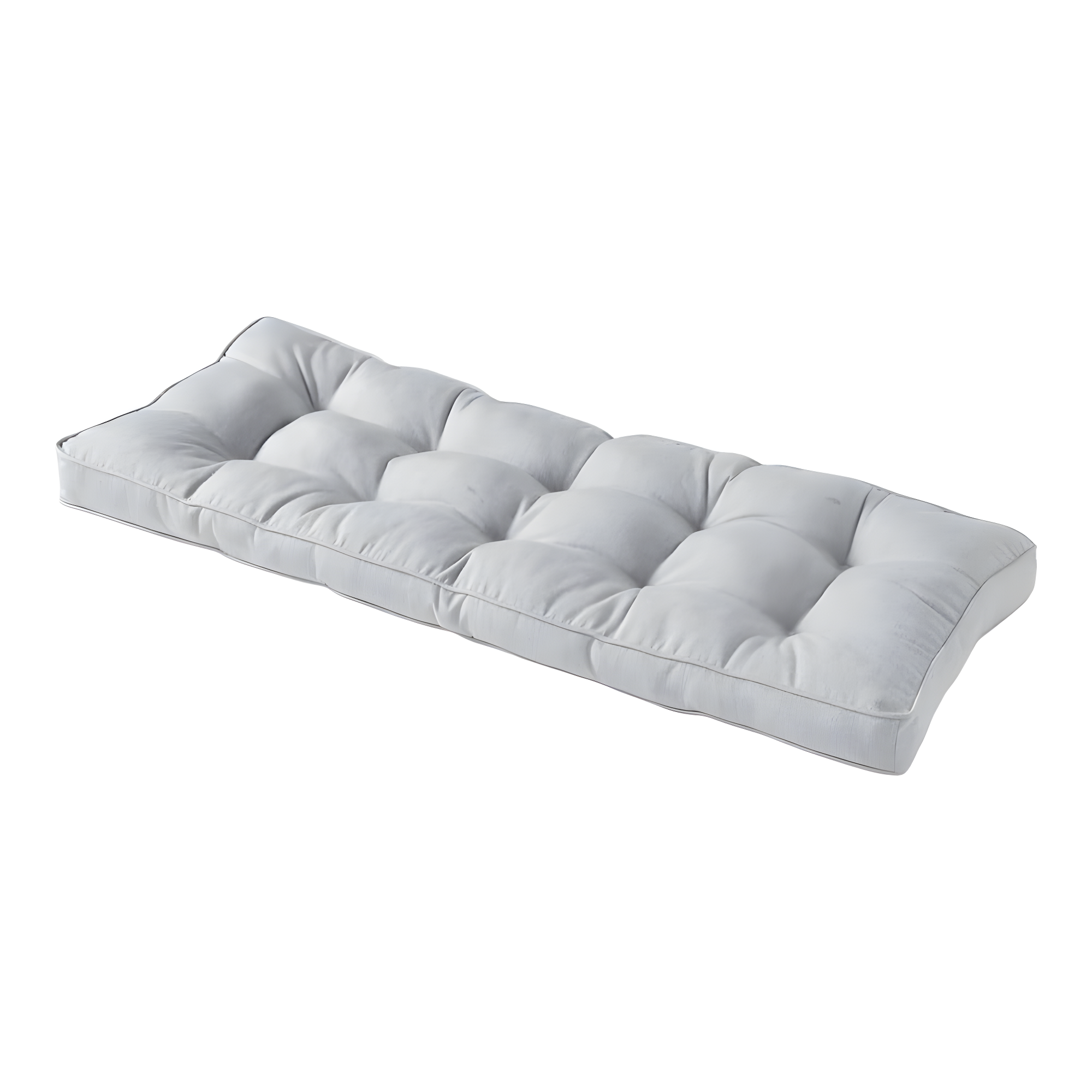 Sunbrella Canva Granite 51 x 18 in. Outdoor Bench Cushion by Greendale Home Fashions