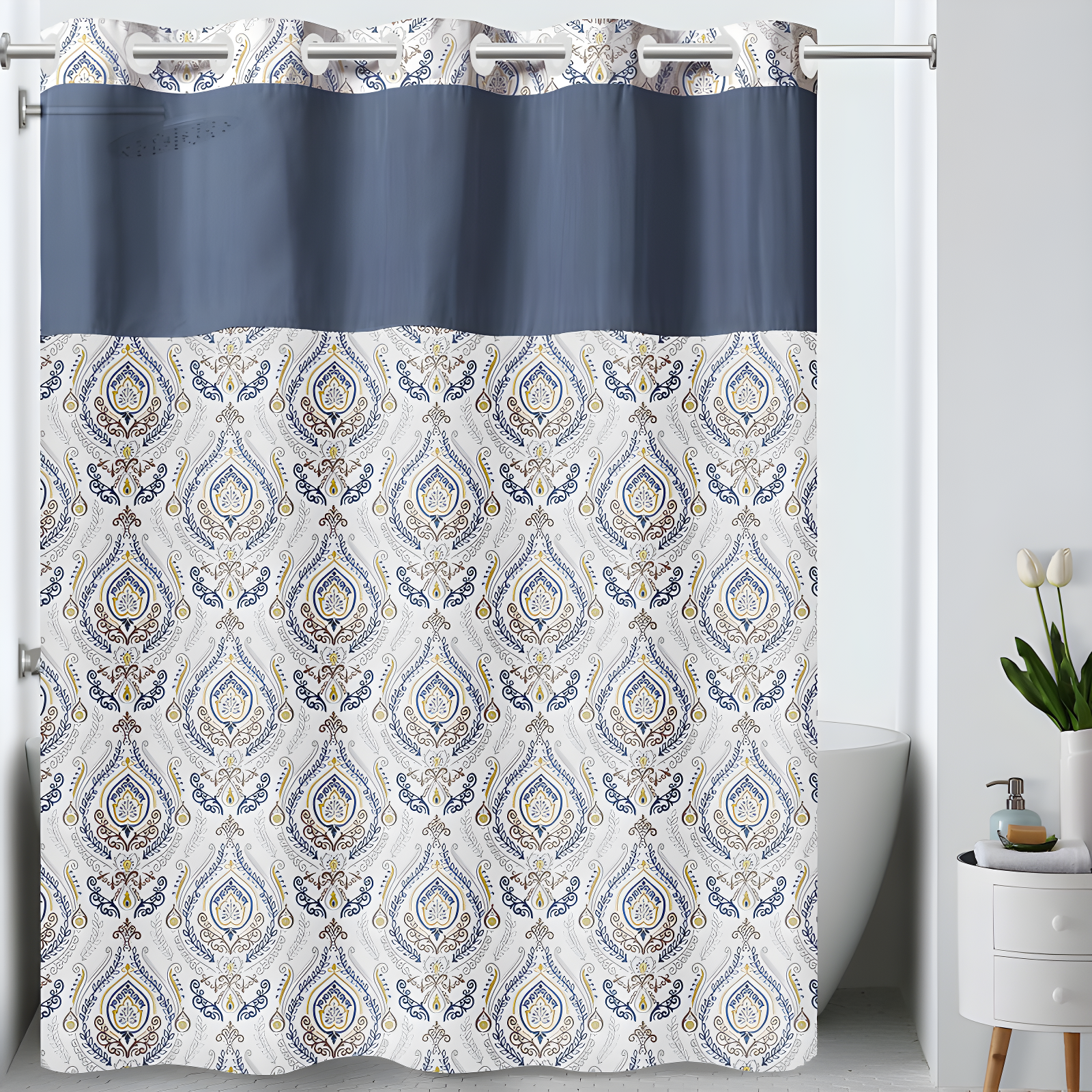 Damask Shower Curtain