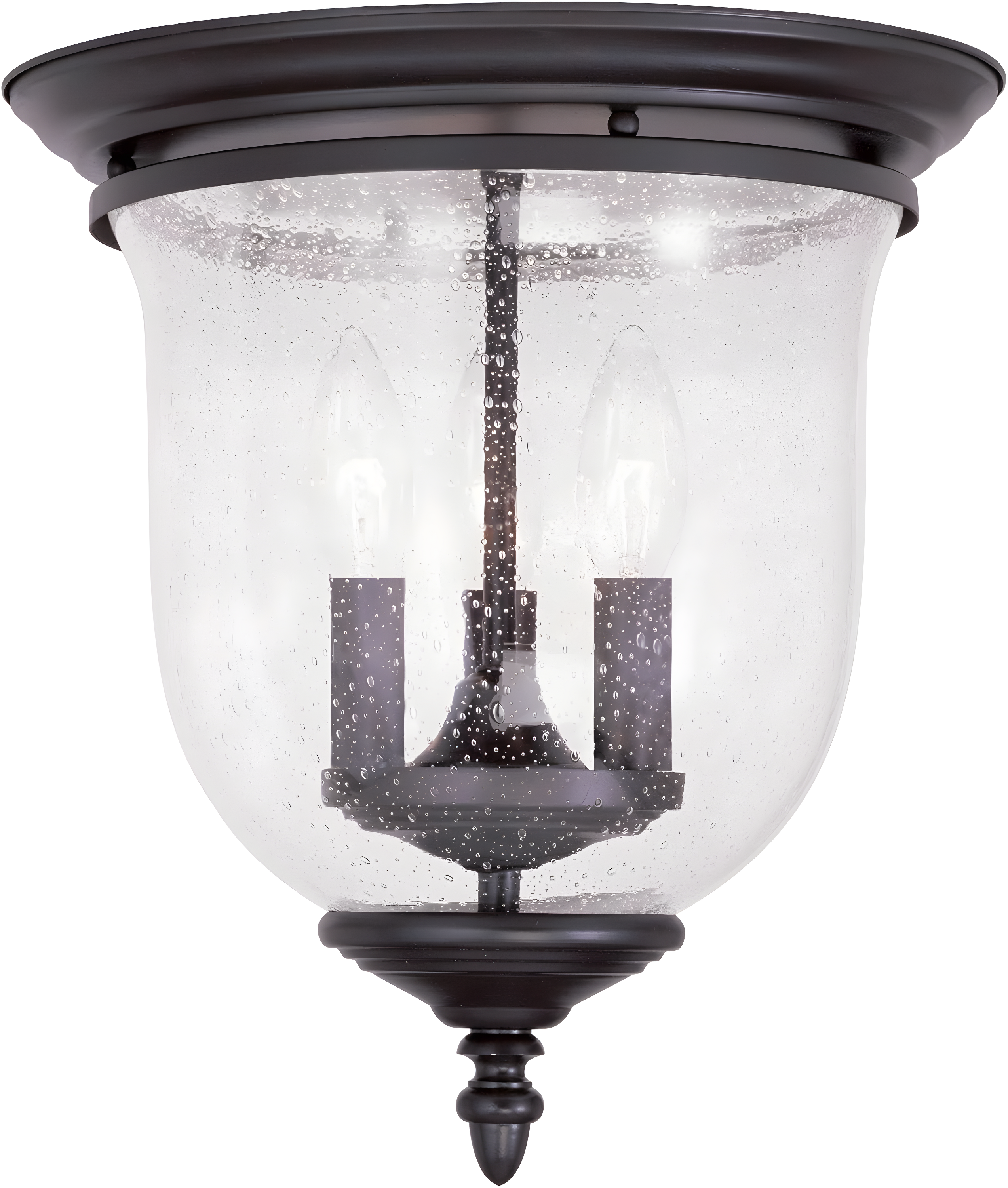 Livex Lighting Legacy 3 - Light Flush Mount in  Bronze