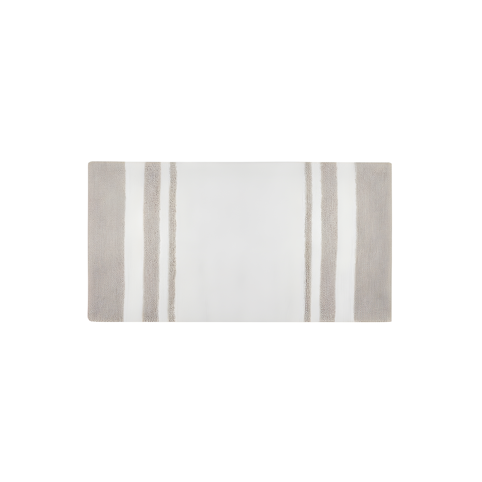27"x45" Spa Cotton Reversible Bath Rug Taupe Brown: Madison Park, Tufted, Machine Washable, OEKO-TEX Certified