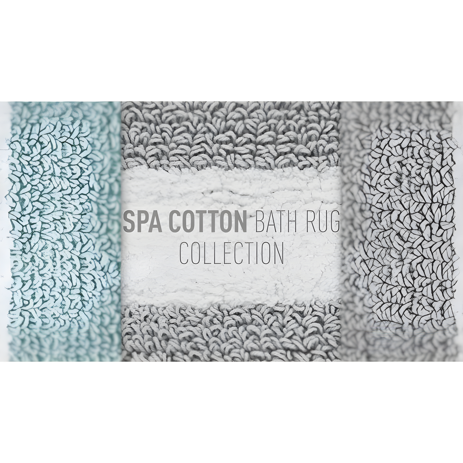 27"x45" Spa Cotton Reversible Bath Rug Taupe Brown: Madison Park, Tufted, Machine Washable, OEKO-TEX Certified