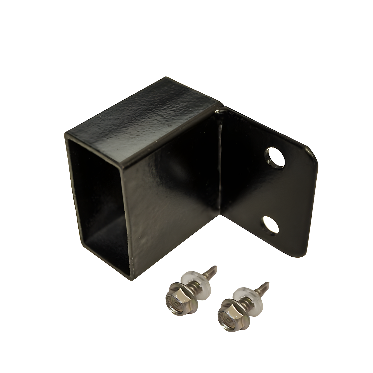 ALEKO ALEKO Black Metal Bracket for Posts (Set of 4)