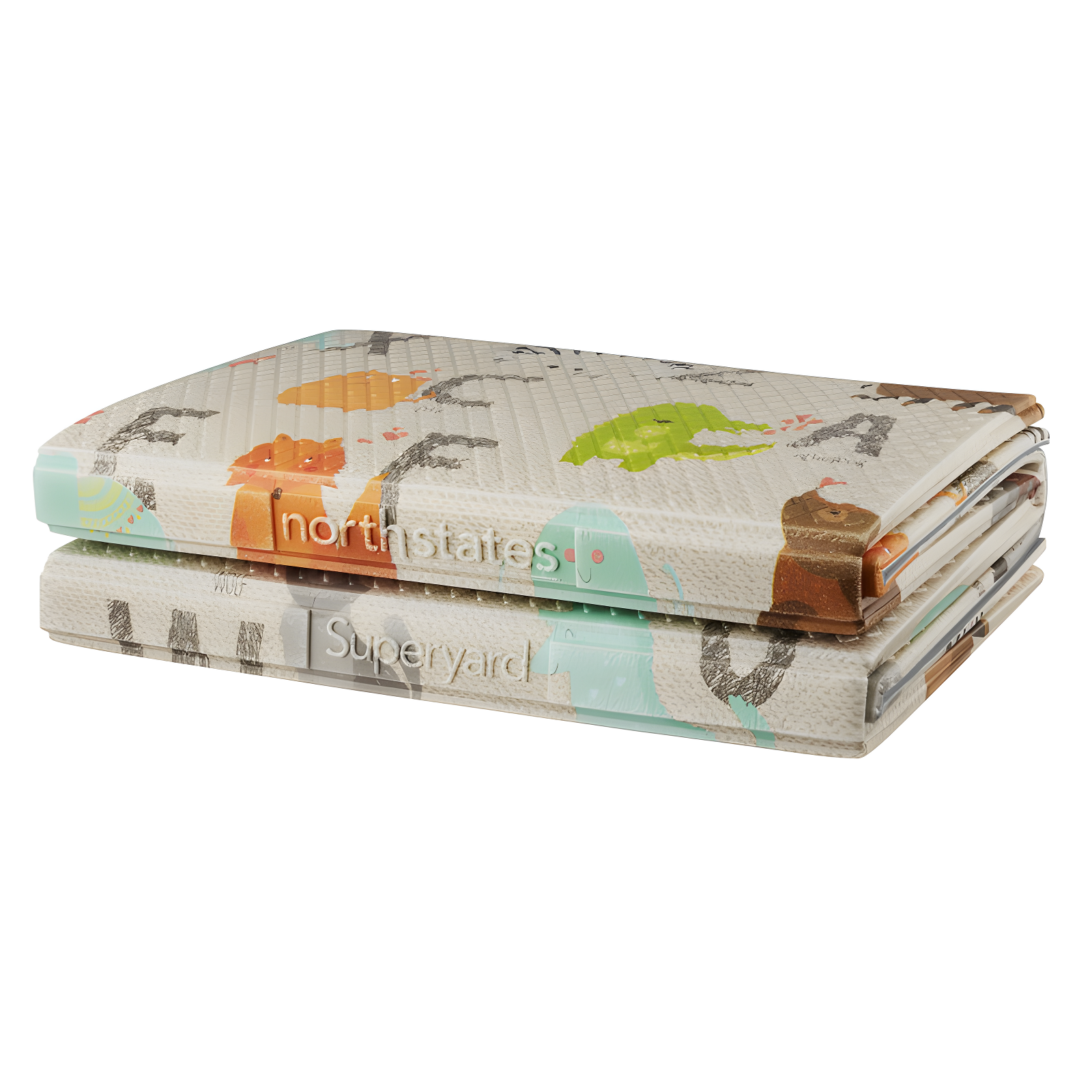 Toddleroo by North States Superyard 6.5'' L Foam Playmat