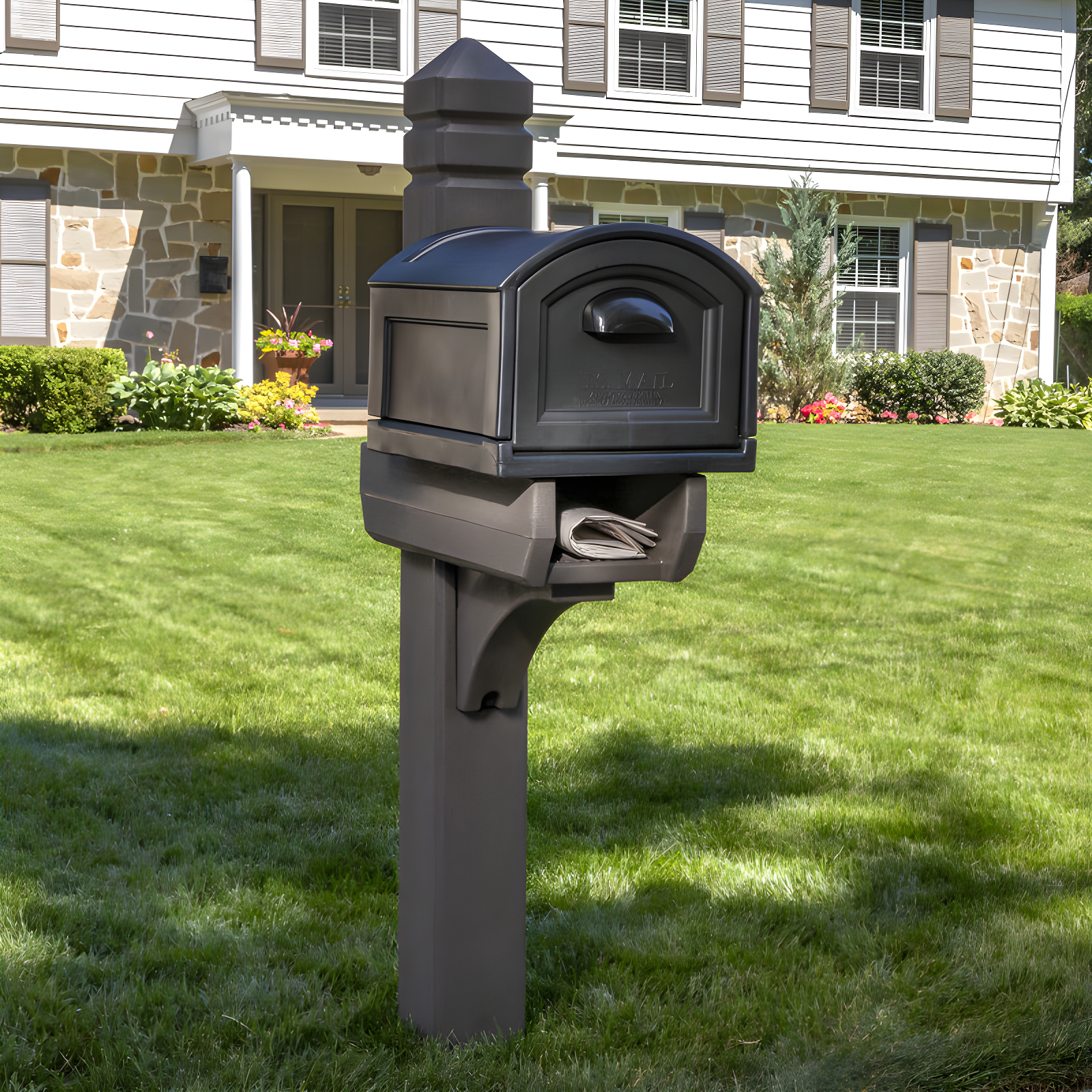 Step2 Step2 Lakewood Extra Large Post Mounted Mailbox