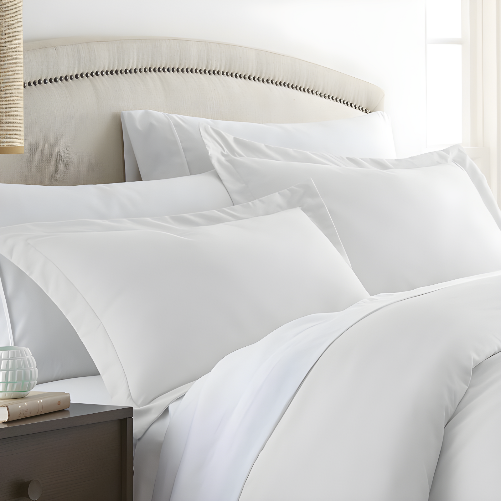 Becky Cameron Pillow Shams 2-Pack Microfiber Ultra Soft Bedding (Set of 2)
