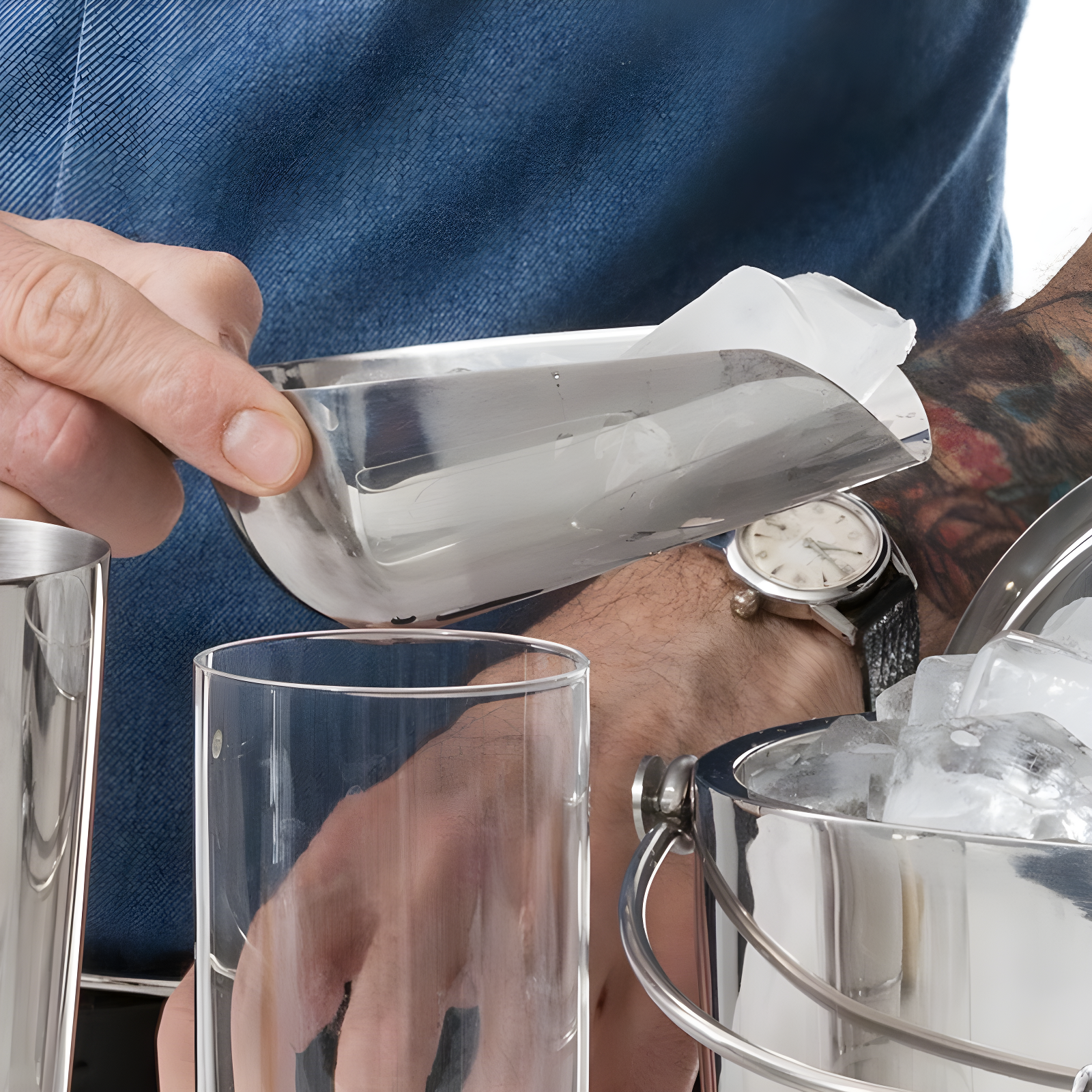 Crafthouse by Fortessa Crafthouse Signature Collection Stainless Steel Ice Scoop