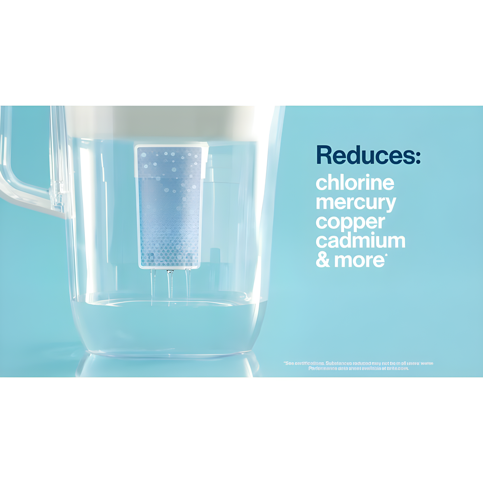 Brita Refillable Product Solutions Advanced Replacement Water Filter for Pitchers: Reduces Odors, Filters Chlorine & Heavy Metals