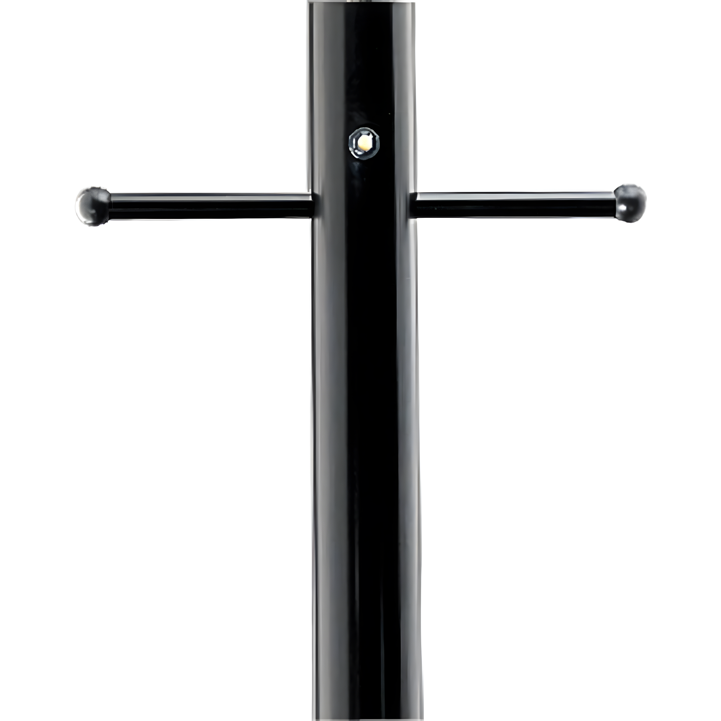 Progress Lighting P5391pc 7 Foot Aluminum Outdoor Light Post - Black