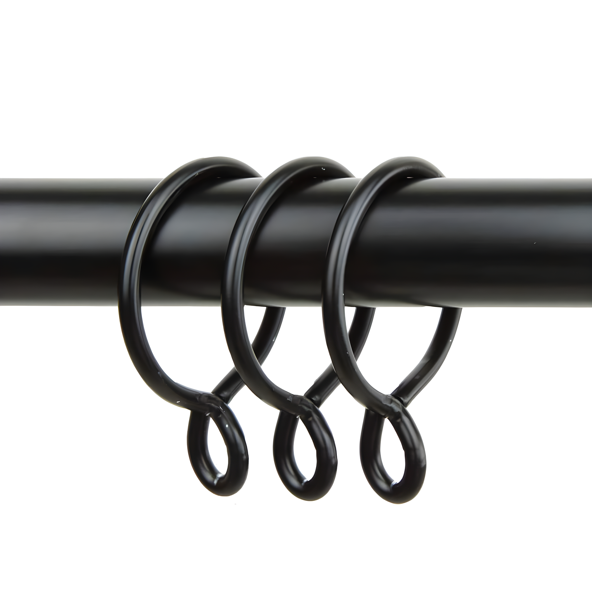 Steel Curtain Rings (Set of 10)