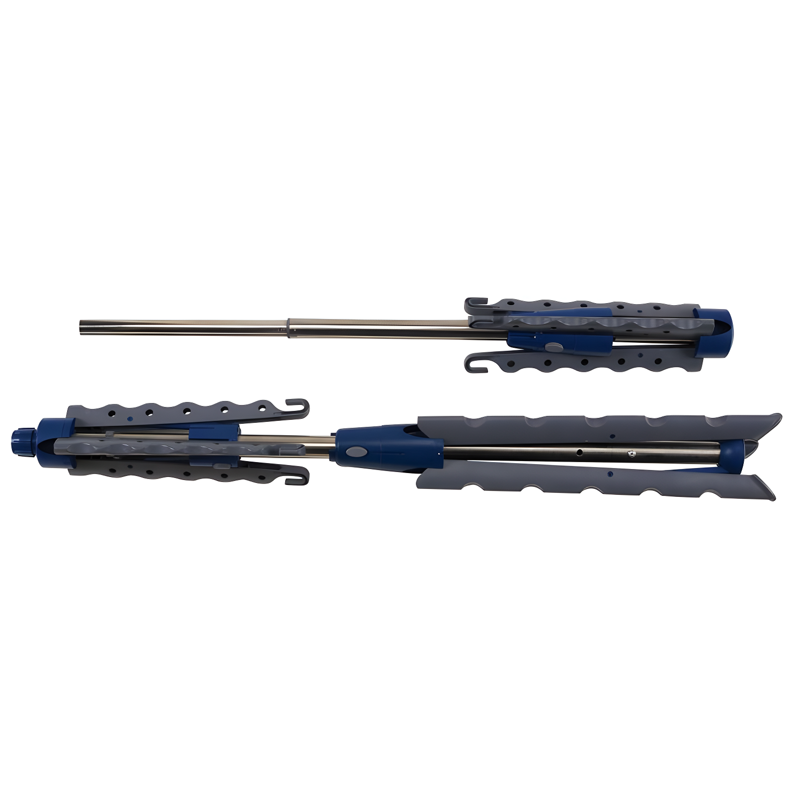 Household Essentials 2 Tier Tripod Clothes Drying Rack Air Dryer and Garment Rack Blue: Indoor Collapsible Clothing Rack