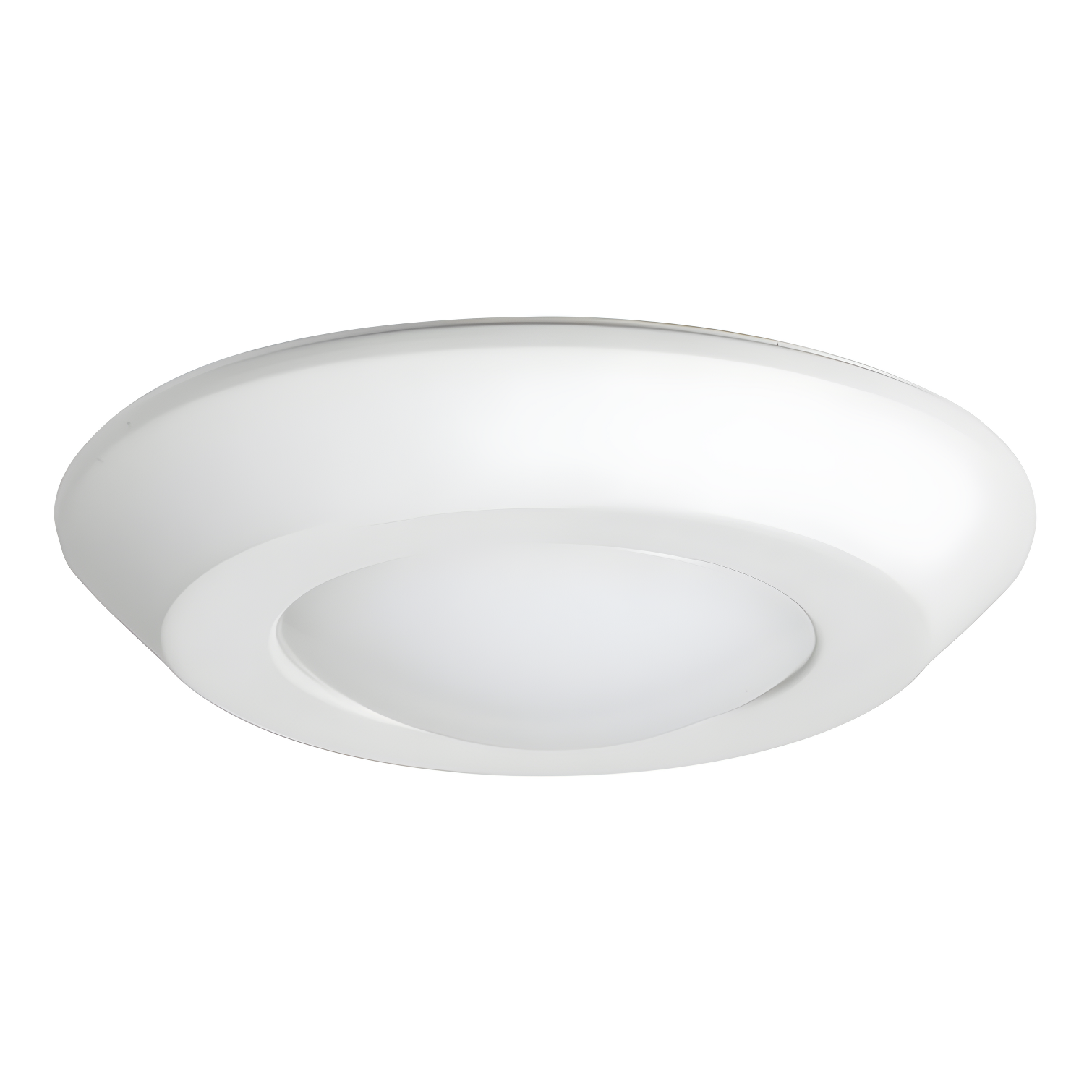 4'' White LED Shower Recessed Trim